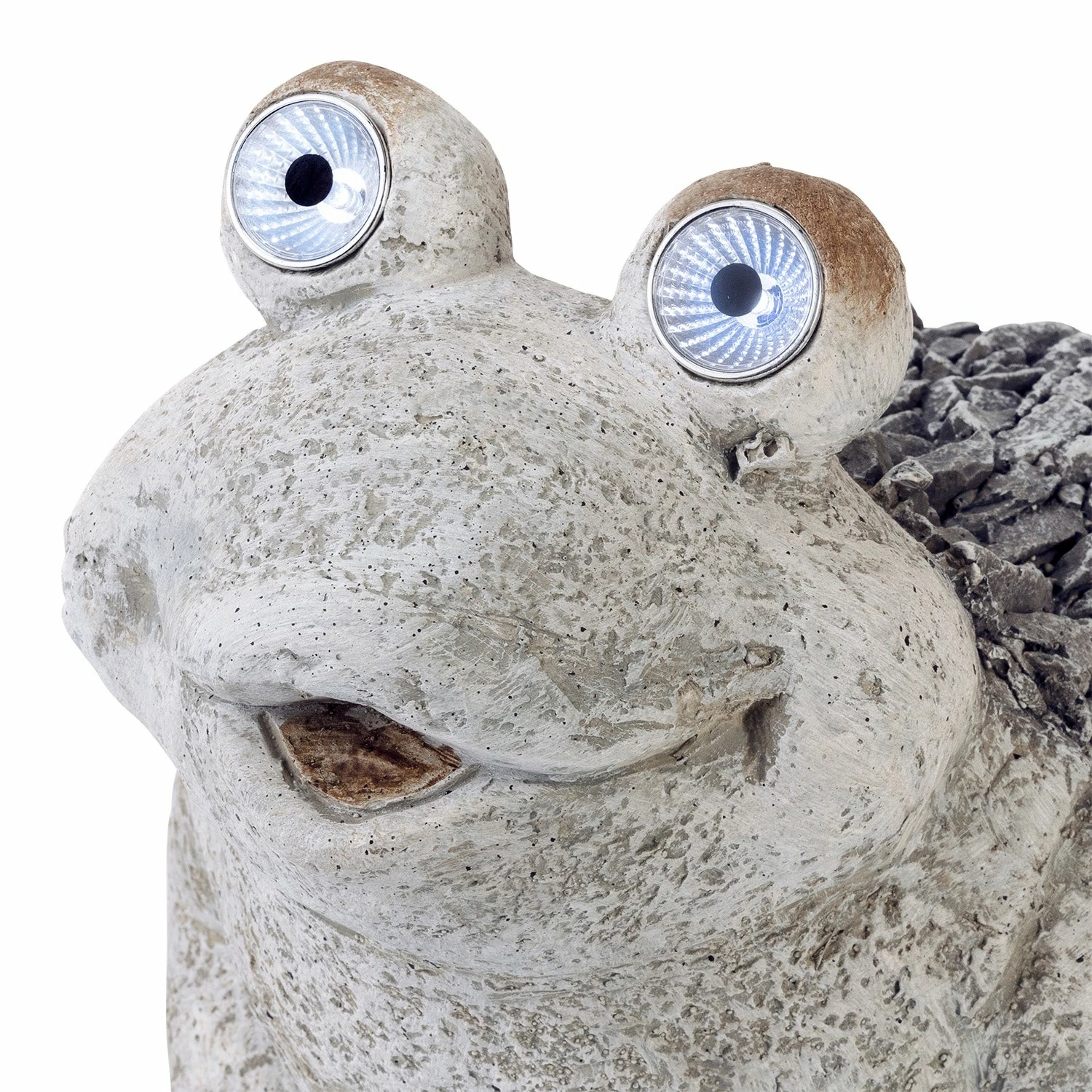 Budget ๐งจ Alpine Corporation 12" Tall Outdoor Solar Powered Frog Yard Statue With LED Lights, Gray ๐ฅ 13 Budget ๐งจ Alpine Corporation 12" Tall Outdoor Solar Powered Frog Yard Statue With LED Lights, Gray ๐ฅ - Image 11