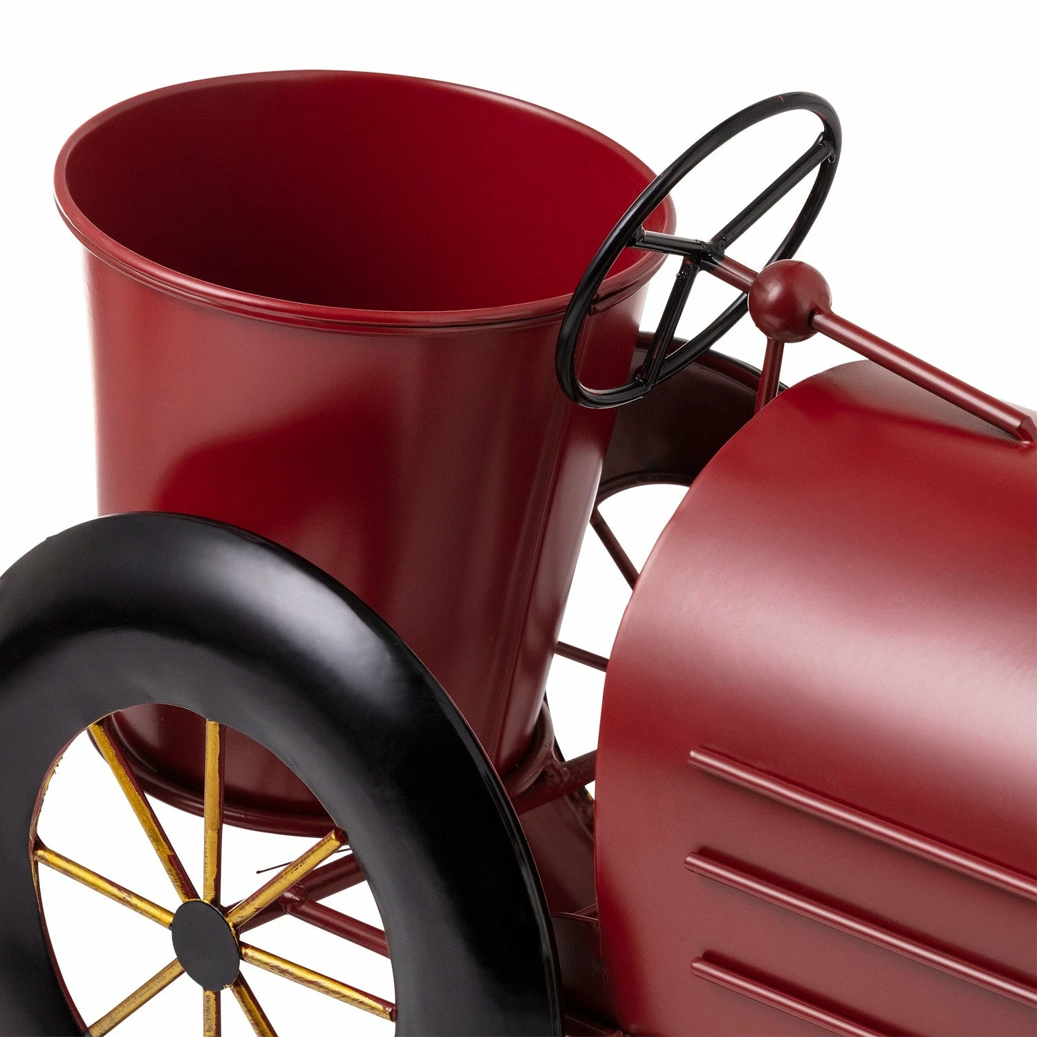 Discount ๐ Alpine Corporation 11" Tall Indoor/Outdoor Metal Tractor Flower Planter With Stand, Red - 8' X 10' ๐ 13 Discount ๐ Alpine Corporation 11" Tall Indoor/Outdoor Metal Tractor Flower Planter With Stand, Red - 8' X 10' ๐ - Image 11