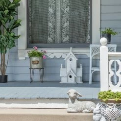 Best reviews of ✔️ Alpine Corporation 20" Tall Outdoor Large Metal Flower Can Planter With Stand - 12x11x20 🥰 -Alpine Corporation Sales Alpine 20 Inch Outdoor Large Metal Flower Can Planter with Stand 5