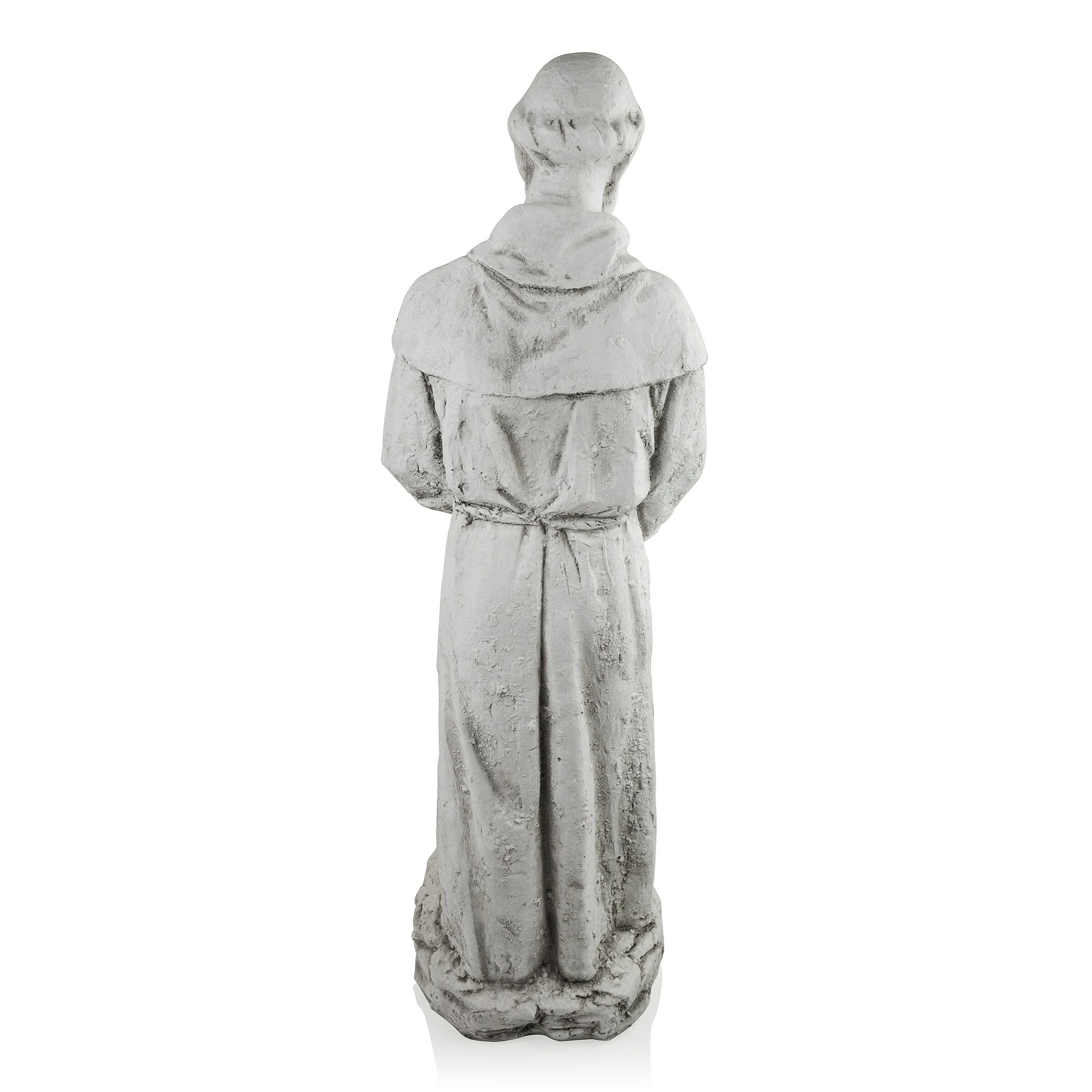 Outlet π₯ Alpine Corporation 45" Tall Outdoor Saint Francis Birdbath Statue Yard Art Decoration, Light Gray π― - Image 13