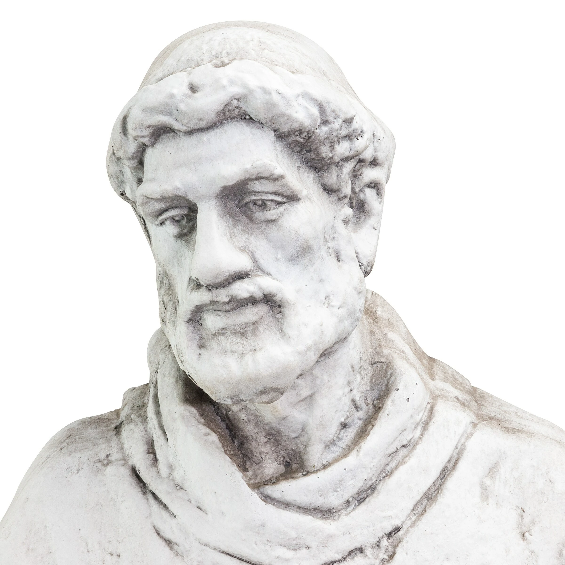 Outlet π₯ Alpine Corporation 45" Tall Outdoor Saint Francis Birdbath Statue Yard Art Decoration, Light Gray π― - Image 15