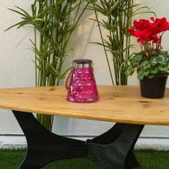 Coupon π€© Alpine Corporation 7" Tall Solar LED Wasp Trap, Set Of 2 Pink π€©