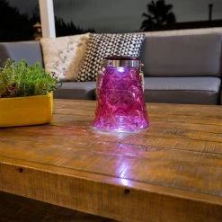 Coupon 🤩 Alpine Corporation 7" Tall Solar LED Wasp Trap, Set Of 2 Pink 🤩 -Alpine Corporation Sales Alpine 7 Inch Solar Pink LED Wasp Trap2C Set of 2 8