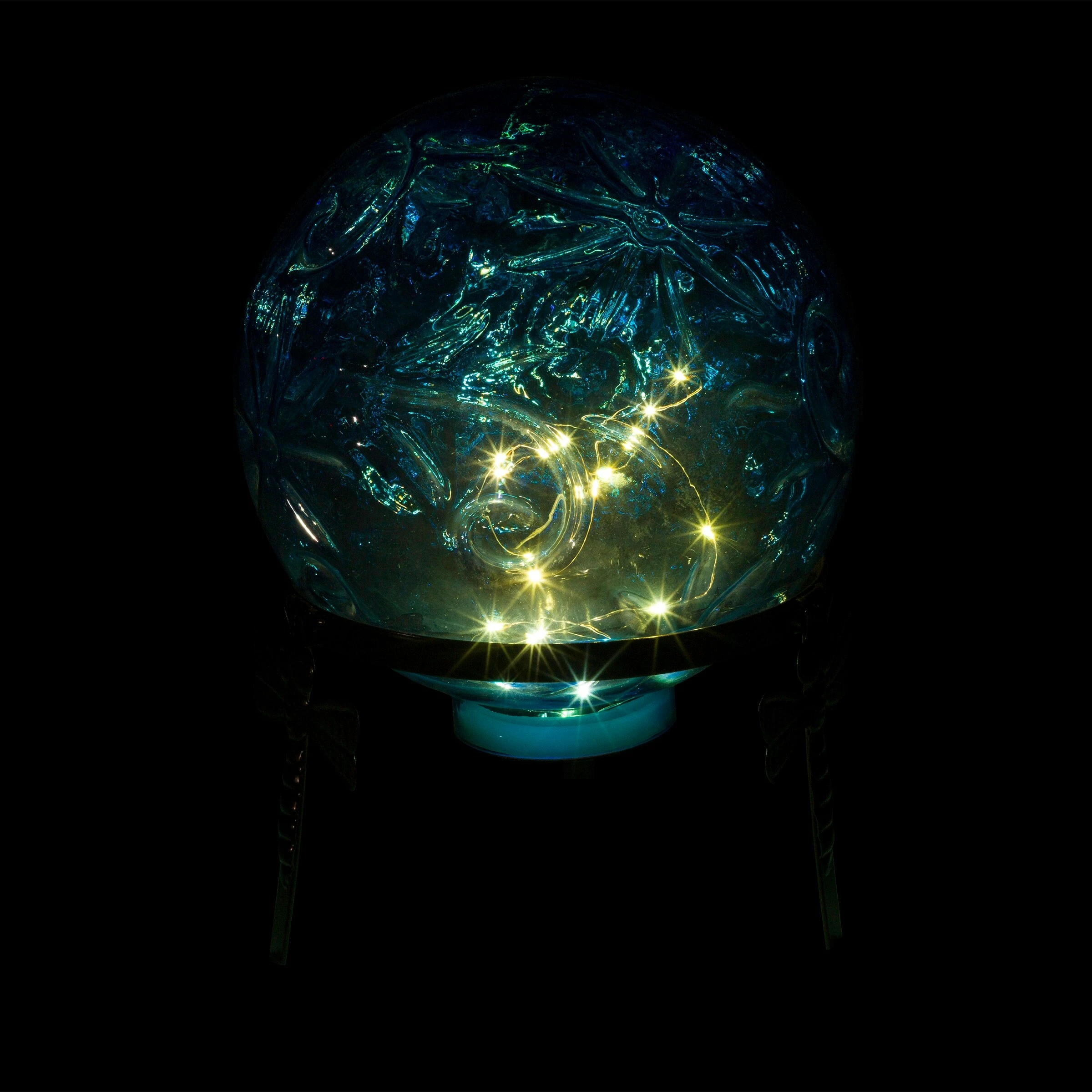 Brand new π₯ Alpine Corporation 13" Tall Indoor/Outdoor Pearlized Blue Glass LED Gazing Globe With Stand π 14 Brand new π₯ Alpine Corporation 13" Tall Indoor/Outdoor Pearlized Blue Glass LED Gazing Globe With Stand π - Image 12