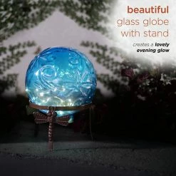 Brand new π₯ Alpine Corporation 13" Tall Indoor/Outdoor Pearlized Blue Glass LED Gazing Globe With Stand π 20 Brand new π₯ Alpine Corporation 13" Tall Indoor/Outdoor Pearlized Blue Glass LED Gazing Globe With Stand π -Alpine Corporation Sales Alpine Blue Glass Globe Decor w LED Light2C 13 Inch Tall 3