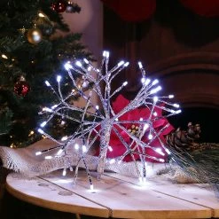 Wholesale π Alpine Corporation 10"H Indoor π Christmas Snowflake Ornament With LED Lights Multi π