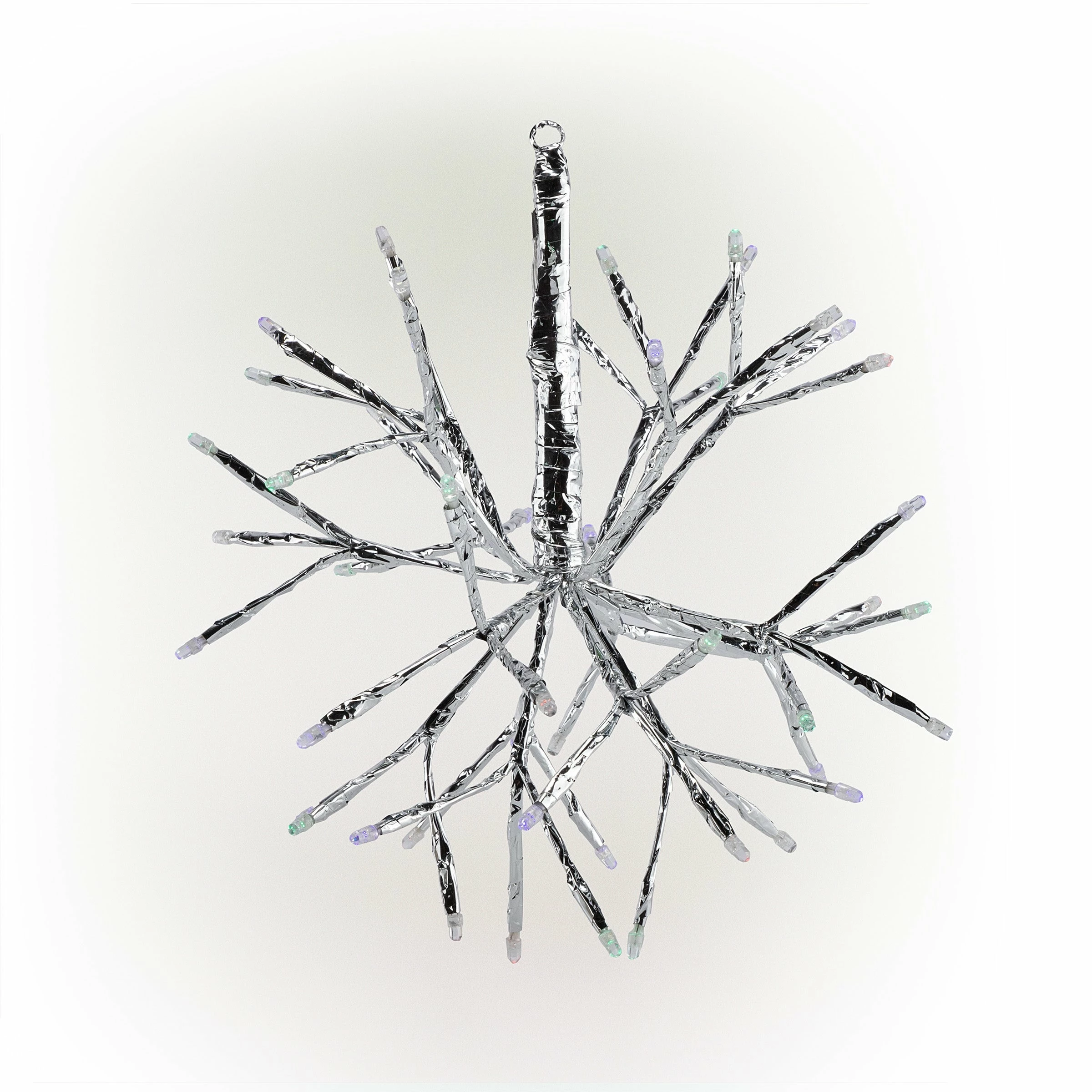 Wholesale π Alpine Corporation 10"H Indoor π Christmas Snowflake Ornament With LED Lights Multi π 17 Wholesale π Alpine Corporation 10"H Indoor π Christmas Snowflake Ornament With LED Lights Multi π - Image 15
