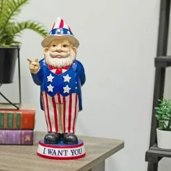 Deals π₯ Alpine Corporation 12"H Uncle Sam "I Want You" Indoor/Outdoor Garden Gnome Statue, Red/White/Blue π₯ 21 Deals π₯ Alpine Corporation 12"H Uncle Sam "I Want You" Indoor/Outdoor Garden Gnome Statue, Red/White/Blue π₯ -Alpine Corporation Sales Alpine Corporation 1222H Uncle Sam 22I Want You22 Indoor Outdoor Garden Gnome Statue2C Red White Blue 7