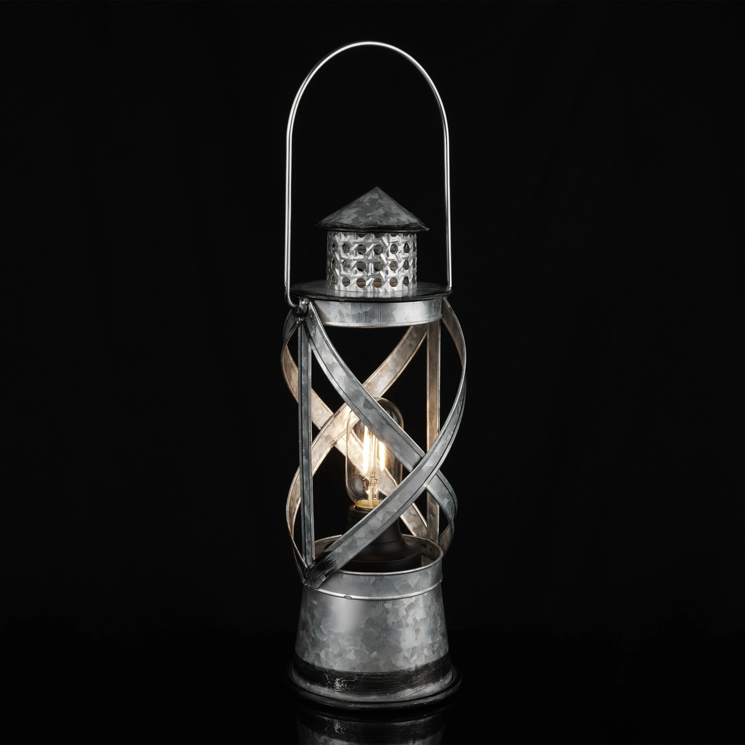 Best reviews of π Alpine Corporation 15"H Indoor/Outdoor Vintage Metal Lantern With LED Lights, Silver π 11 Best reviews of π Alpine Corporation 15"H Indoor/Outdoor Vintage Metal Lantern With LED Lights, Silver π - Image 9