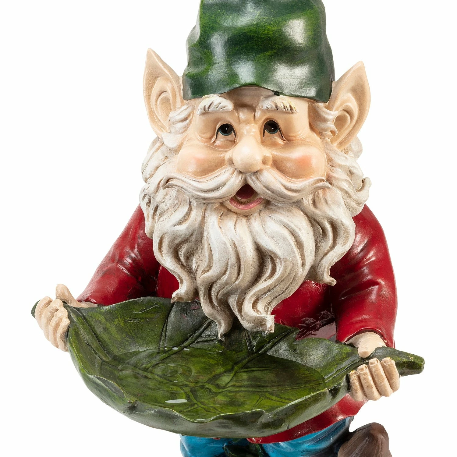 Brand new βοΈ Alpine Corporation 16" Tall Outdoor Garden Gnome And Bird Feeder Yard Statue Decoration π₯° - Image 11