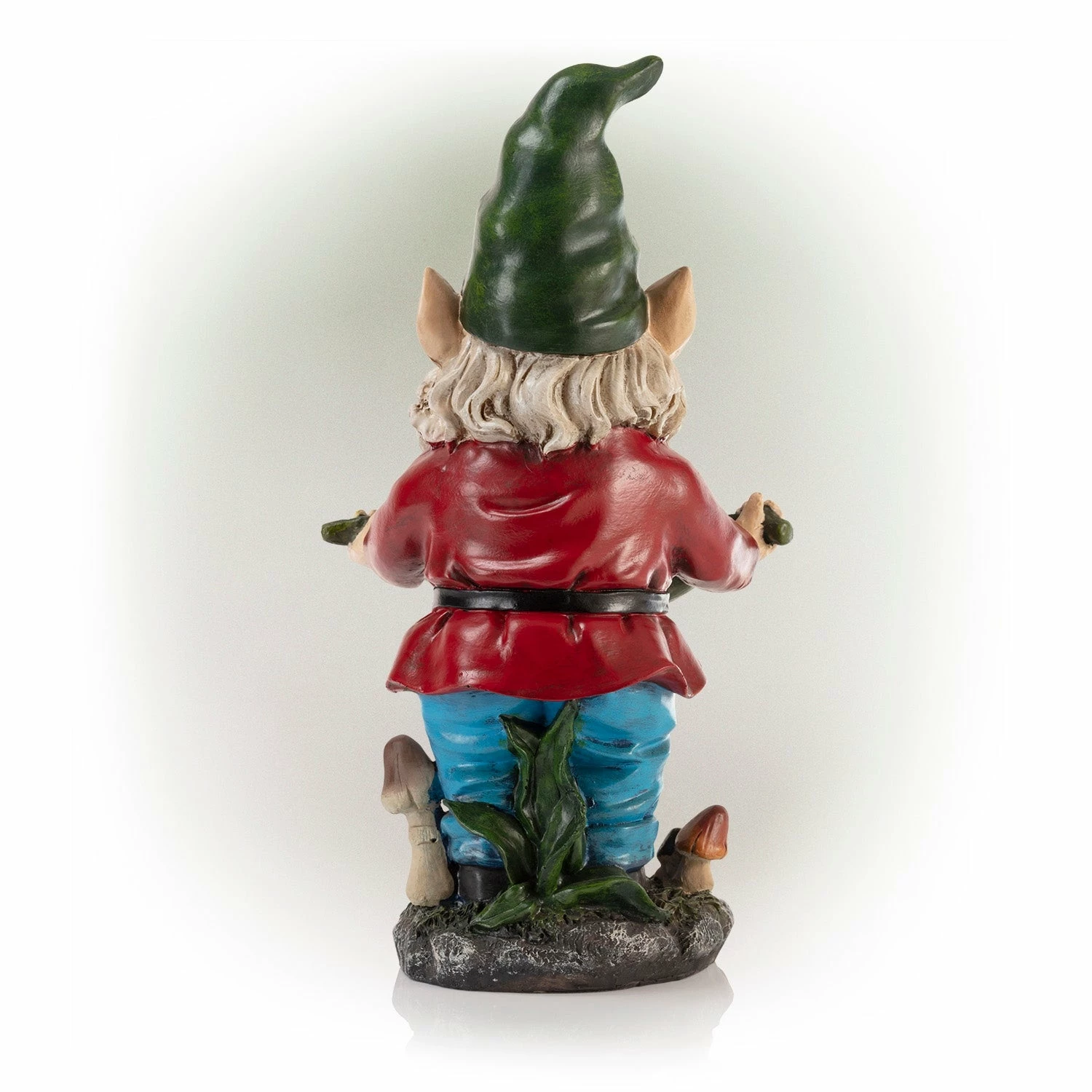 Brand new βοΈ Alpine Corporation 16" Tall Outdoor Garden Gnome And Bird Feeder Yard Statue Decoration π₯° - Image 10