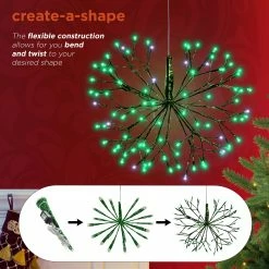 Cheap π Alpine Corporation 16"H Indoor Holiday 3D Snowflake Hanging Ornament With LED Lights Green β 20 Cheap π Alpine Corporation 16"H Indoor Holiday 3D Snowflake Hanging Ornament With LED Lights Green β -Alpine Corporation Sales Alpine Corporation 1622H Indoor Holiday 3D Snowflake Hanging Ornament with LED Lights 3