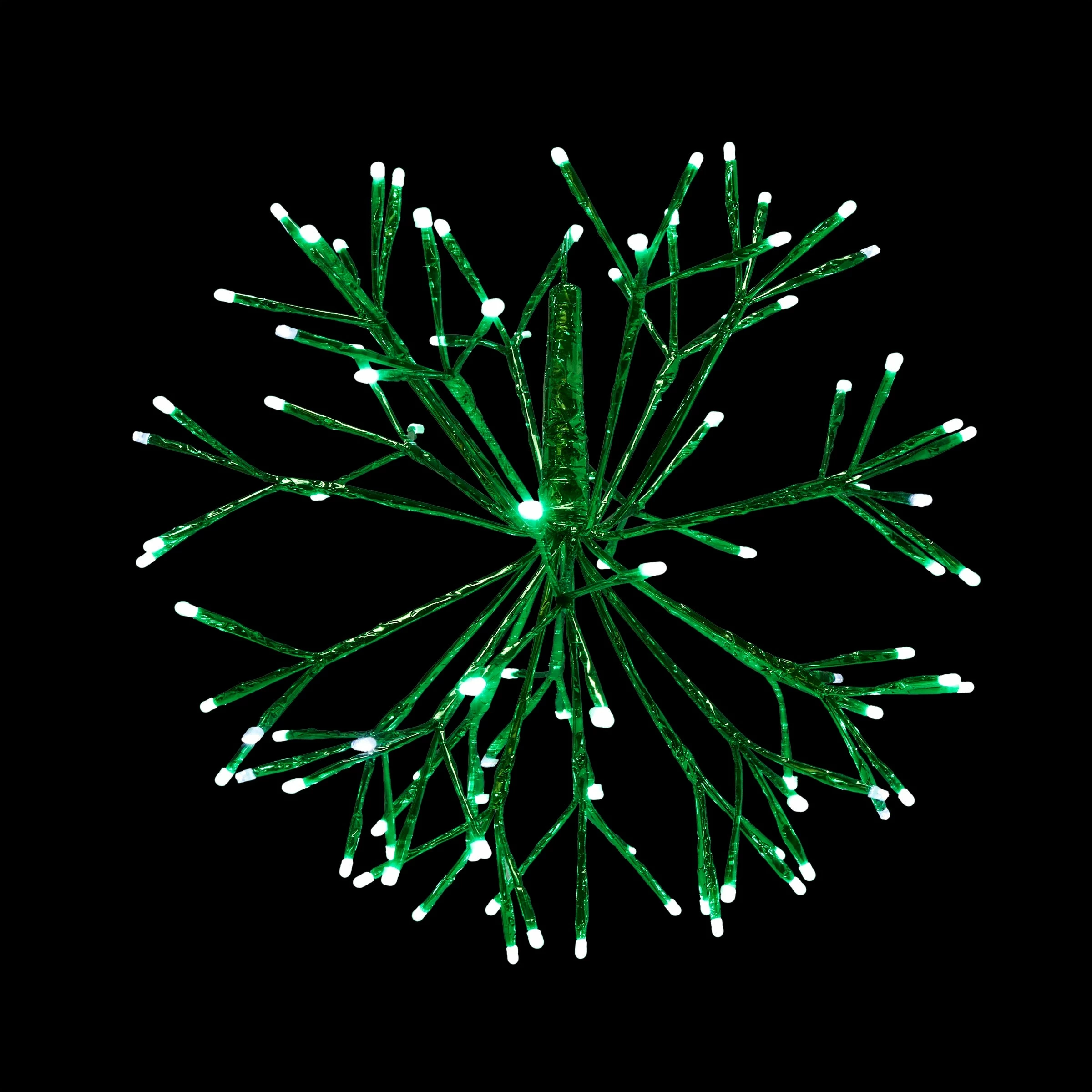 Cheap π Alpine Corporation 16"H Indoor Holiday 3D Snowflake Hanging Ornament With LED Lights Green β 10 Cheap π Alpine Corporation 16"H Indoor Holiday 3D Snowflake Hanging Ornament With LED Lights Green β - Image 8