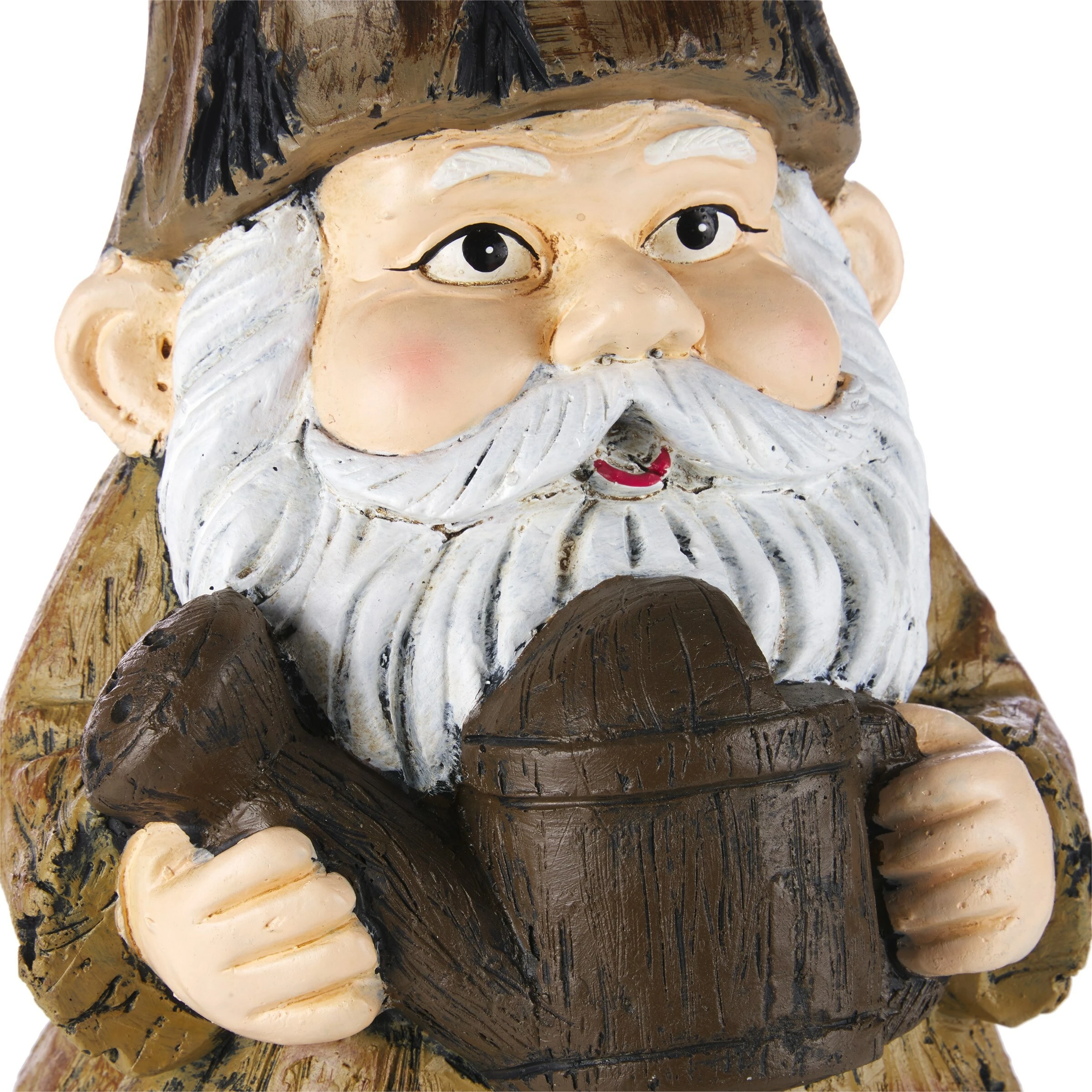 Coupon π₯ Alpine Corporation 16"H Indoor/Outdoor Garden Gnome With Watering Can Statue, Brown β - Image 11