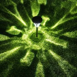 Hot Sale π Alpine Corporation 17" Tall Outdoor Solar Powered Pathway Light Stakes, Brown (Set Of 8) π