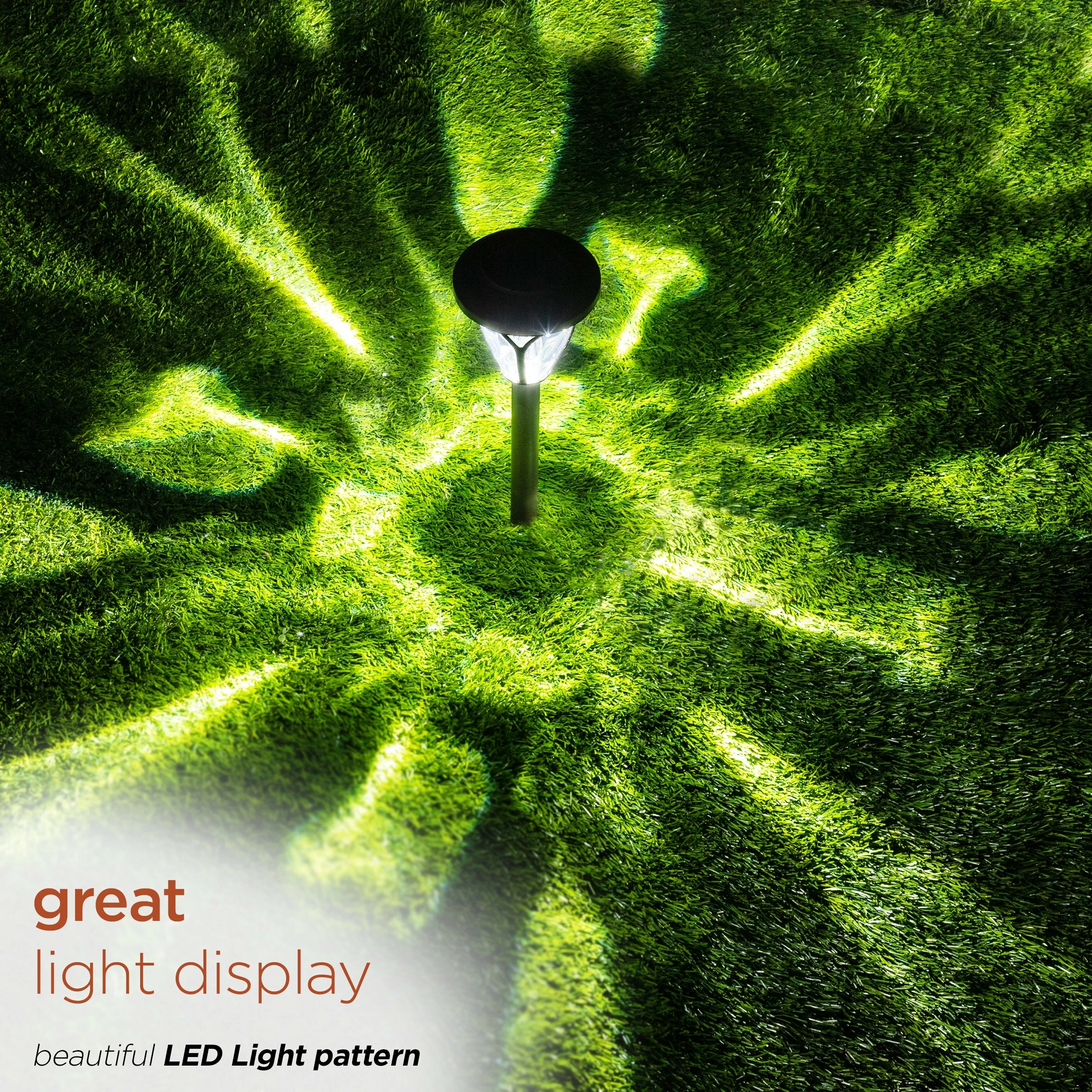 Hot Sale π Alpine Corporation 17" Tall Outdoor Solar Powered Pathway Light Stakes, Brown (Set Of 8) π - Image 5