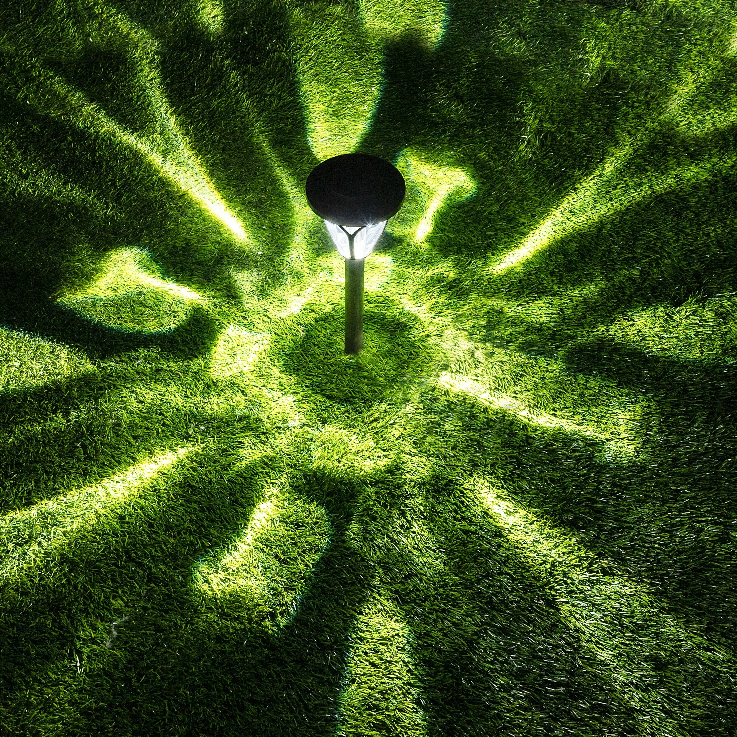 Hot Sale π Alpine Corporation 17" Tall Outdoor Solar Powered Pathway Light Stakes, Brown (Set Of 8) π