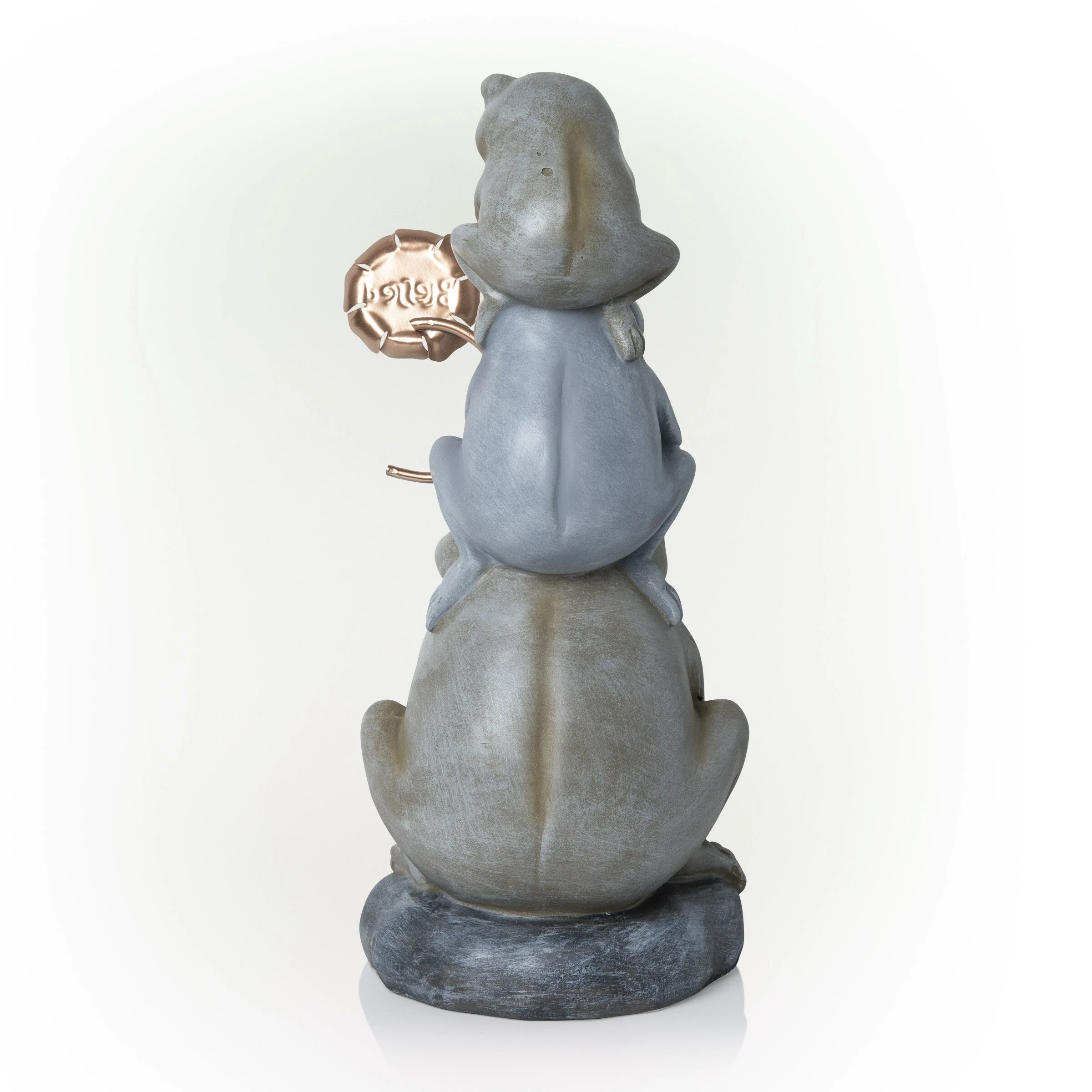 New ๐ Alpine Corporation 18"H Stacked Frogs With Flower Indoor/Outdoor Decorative Garden Statue ๐ 13 New ๐ Alpine Corporation 18"H Stacked Frogs With Flower Indoor/Outdoor Decorative Garden Statue ๐ - Image 11