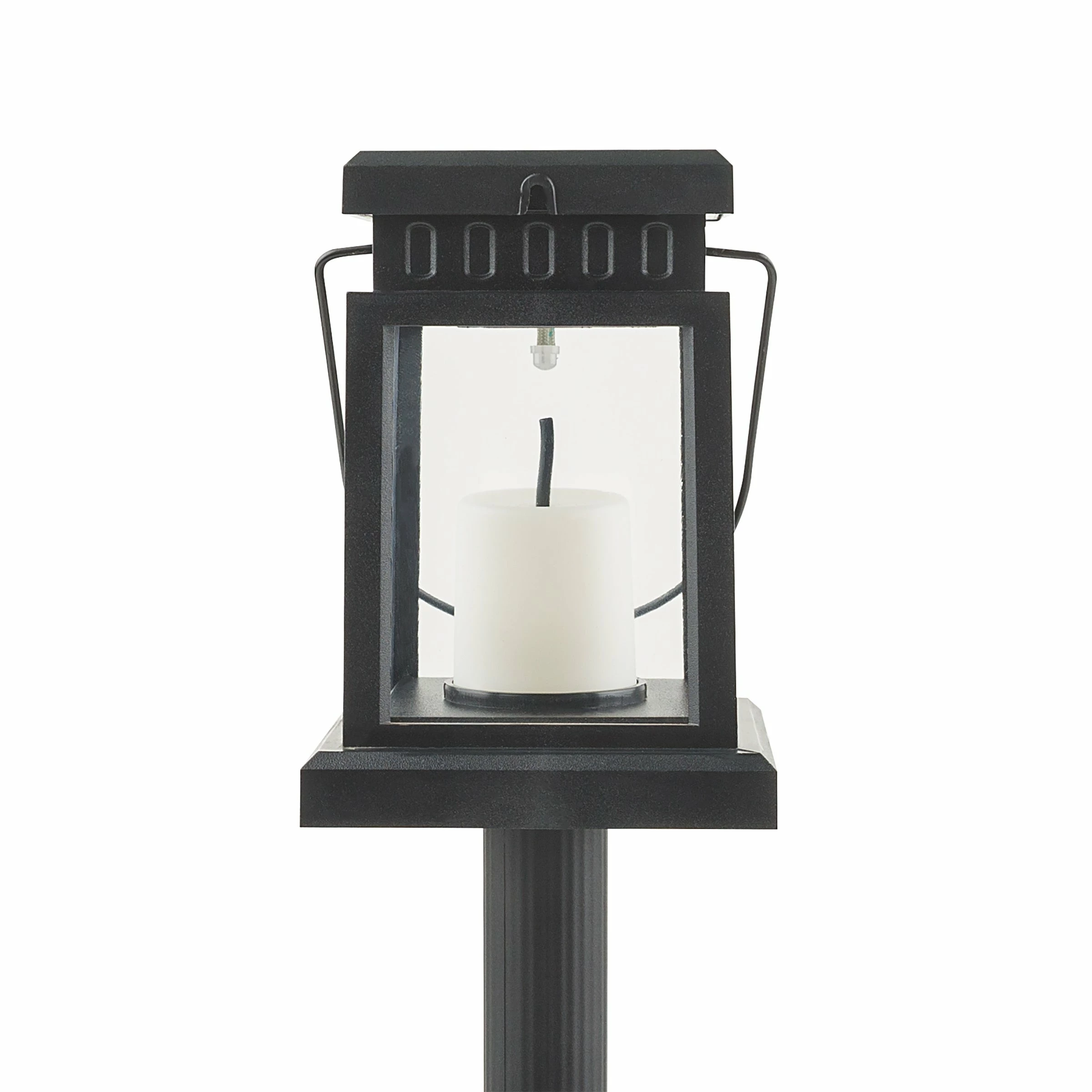 Best Sale π€© Alpine Corporation 19" Tall Outdoor Solar Powered Hanging Or Stake Lanterns, Black (Set Of 6) π - Image 12