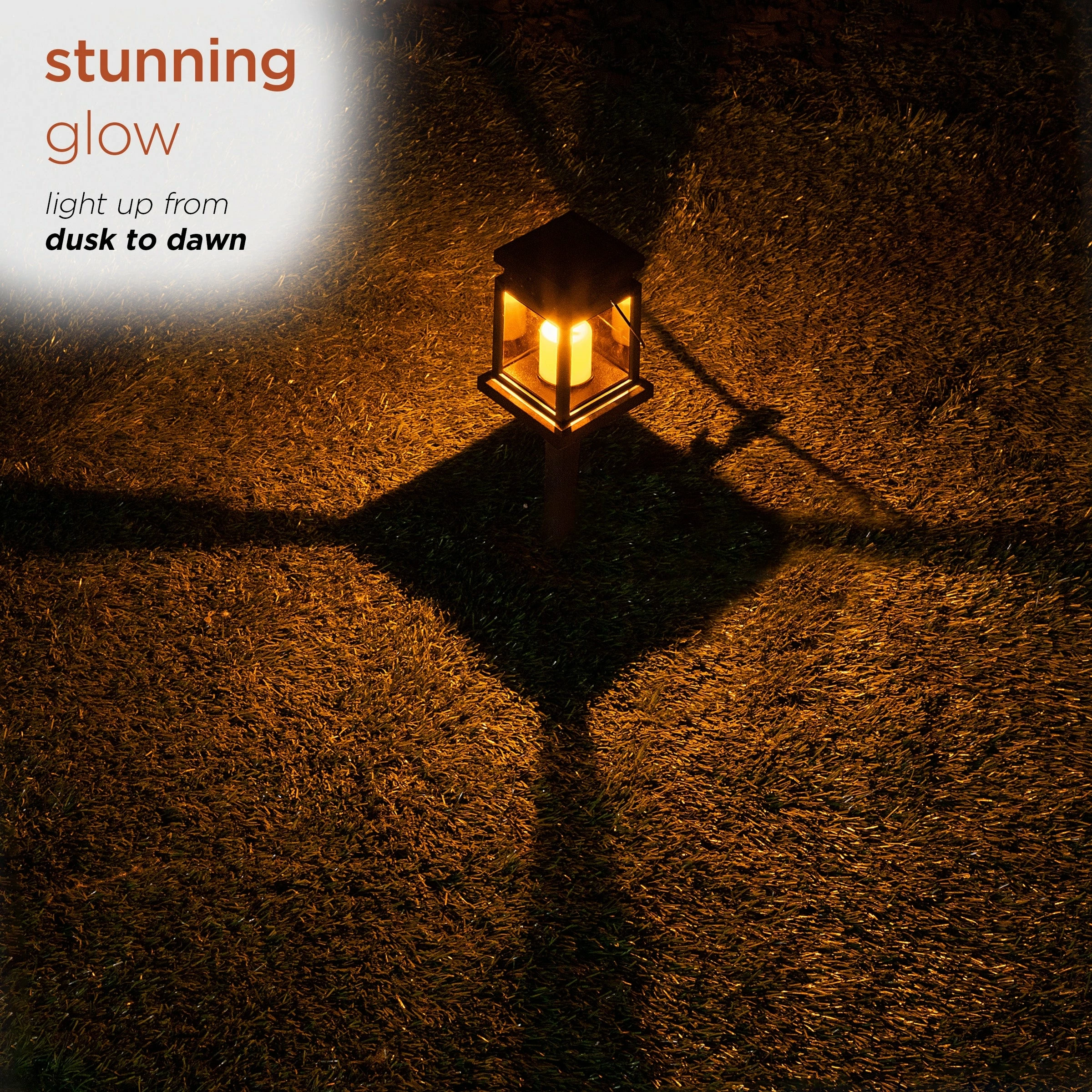 Best Sale π€© Alpine Corporation 19" Tall Outdoor Solar Powered Hanging Or Stake Lanterns, Black (Set Of 6) π - Image 6