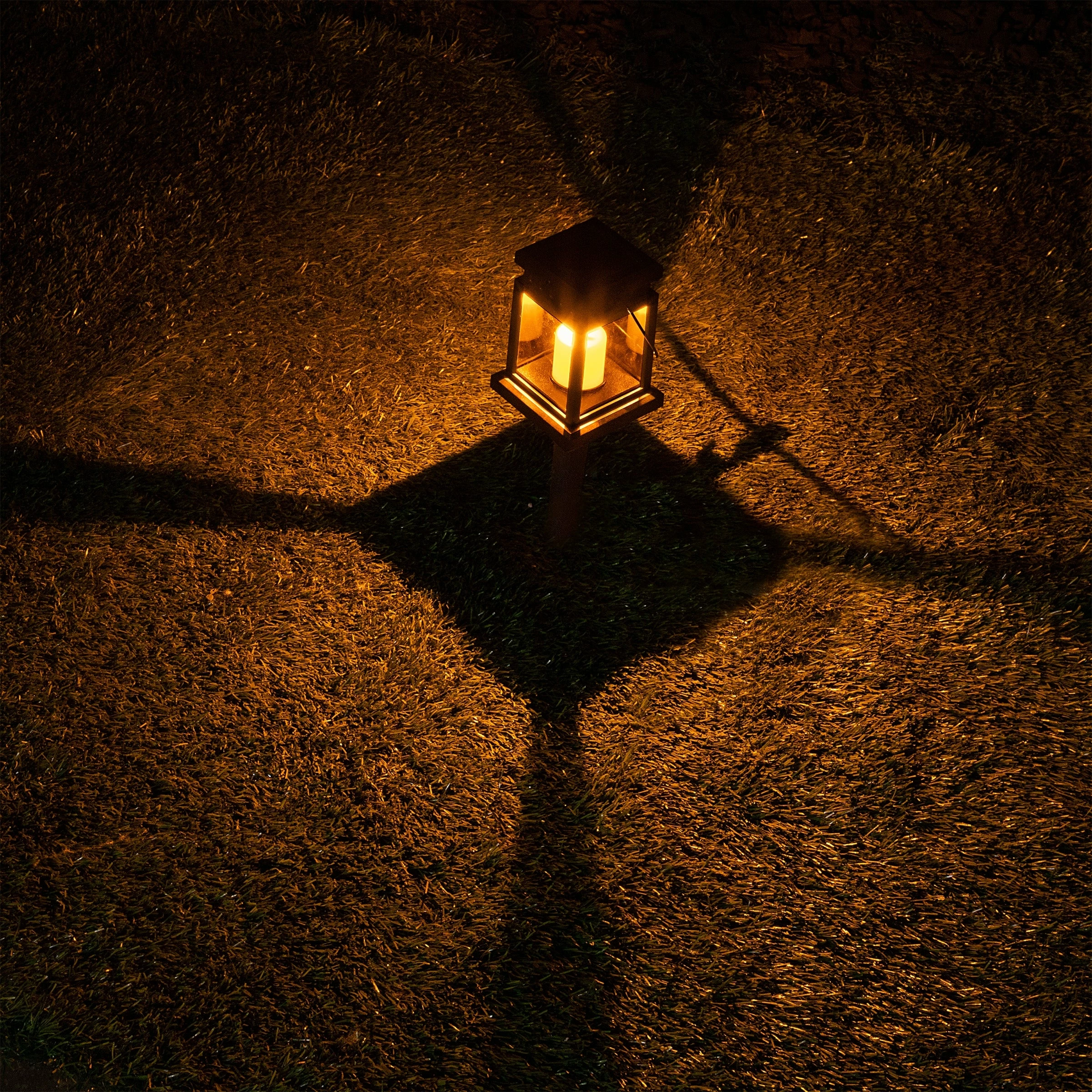 Best Sale π€© Alpine Corporation 19" Tall Outdoor Solar Powered Hanging Or Stake Lanterns, Black (Set Of 6) π - Image 10