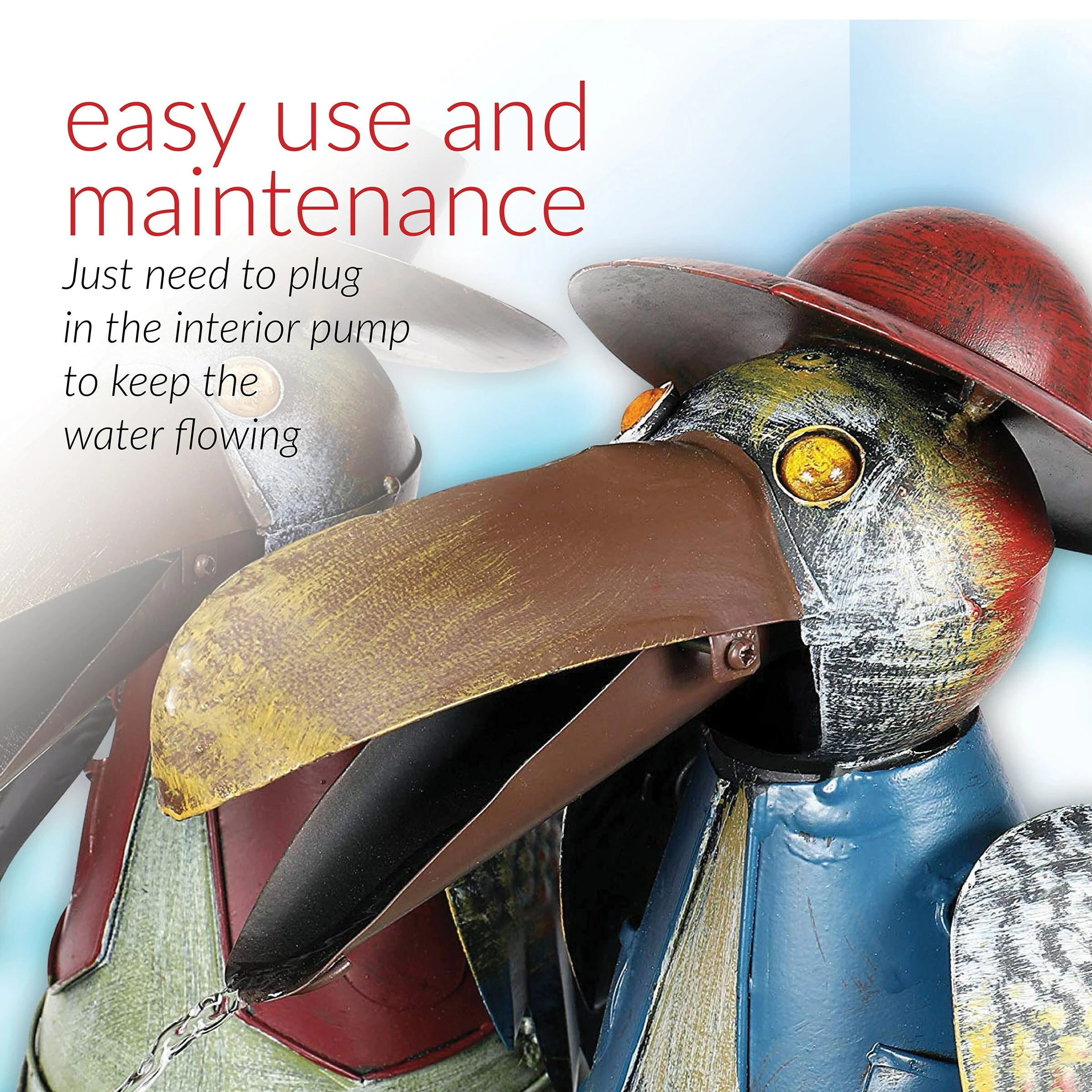 Buy π― Alpine Corporation 20" Tall Indoor/Outdoor Metal Animal Yard Statue Decoration π - Image 15