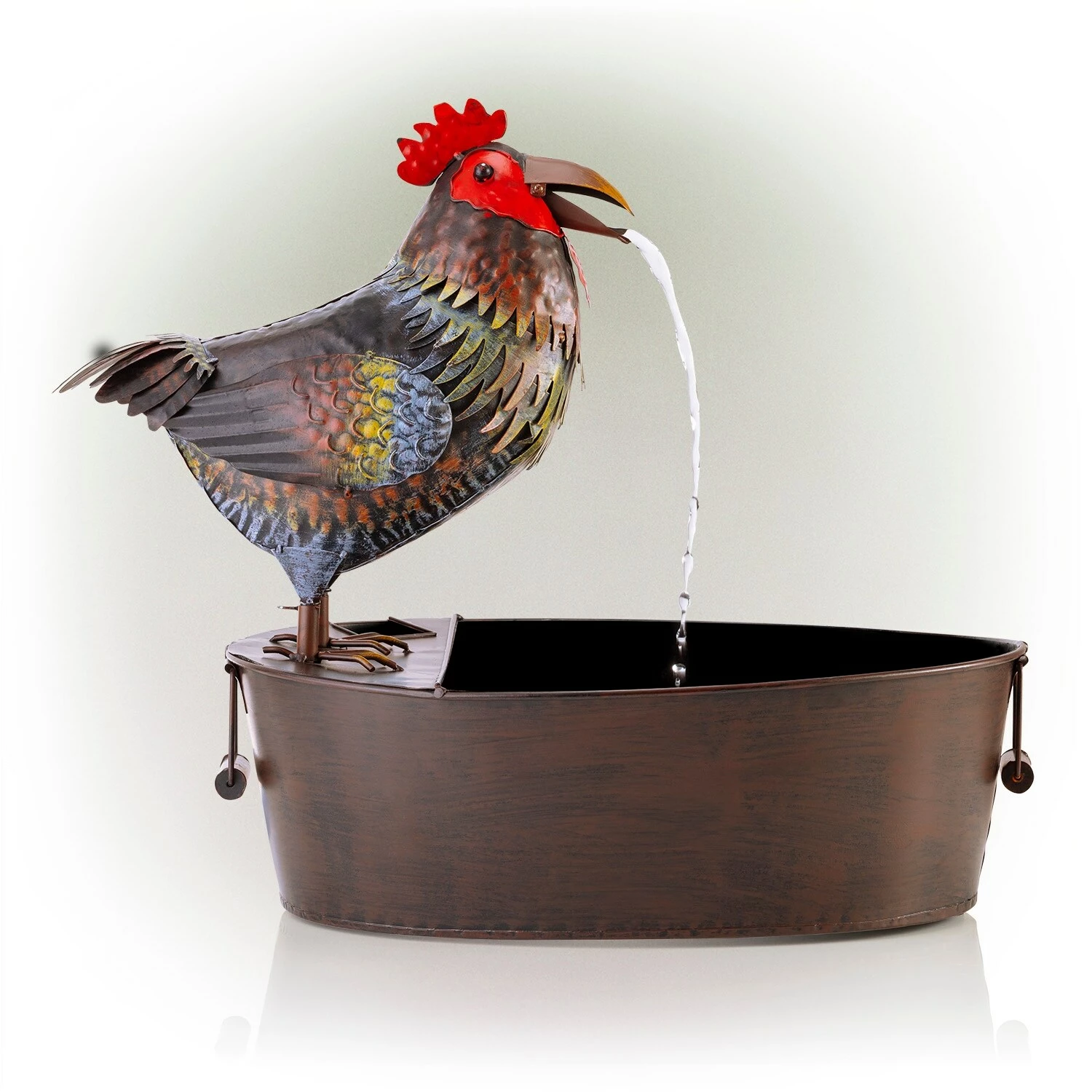 Buy π― Alpine Corporation 20" Tall Indoor/Outdoor Metal Animal Yard Statue Decoration π - Image 9