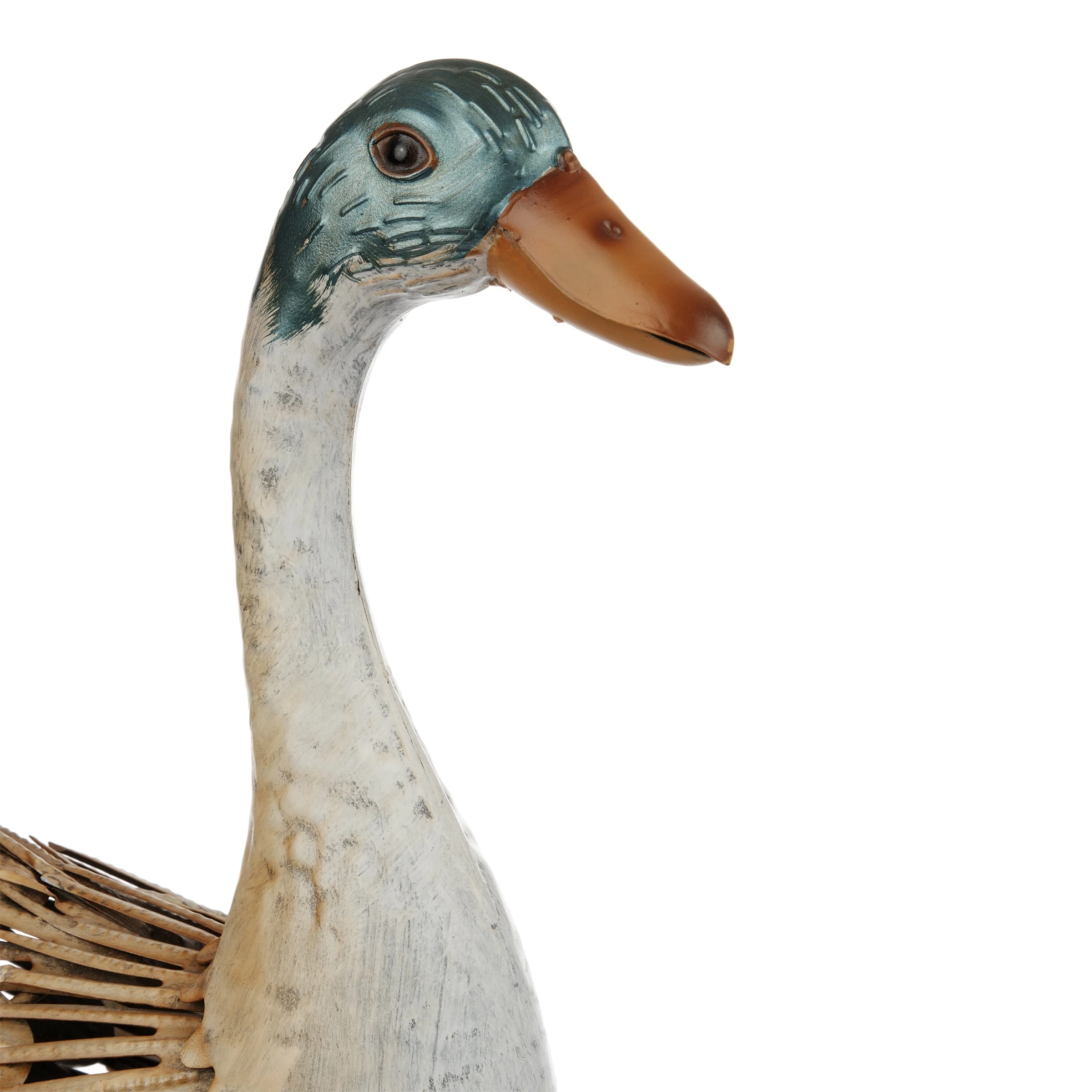 Best reviews of π₯ Alpine Corporation 20"H Indoor/Outdoor Metal Standing Duck Decorative Garden Statue, Gold/Green π― - Image 11