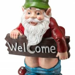 Outlet 🎉 Alpine Corporation 22" Tall Outdoor Garden Gnome Yard Statue Decoration Multi 🔥 27 Outlet 🎉 Alpine Corporation 22" Tall Outdoor Garden Gnome Yard Statue Decoration Multi 🔥 -Alpine Corporation Sales Alpine Corporation 2222 Tall Outdoor Garden Gnome Yard Statue Decoration 10