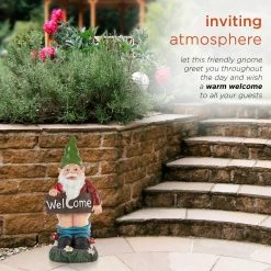 Outlet 🎉 Alpine Corporation 22" Tall Outdoor Garden Gnome Yard Statue Decoration Multi 🔥 21 Outlet 🎉 Alpine Corporation 22" Tall Outdoor Garden Gnome Yard Statue Decoration Multi 🔥 -Alpine Corporation Sales Alpine Corporation 2222 Tall Outdoor Garden Gnome Yard Statue Decoration 4