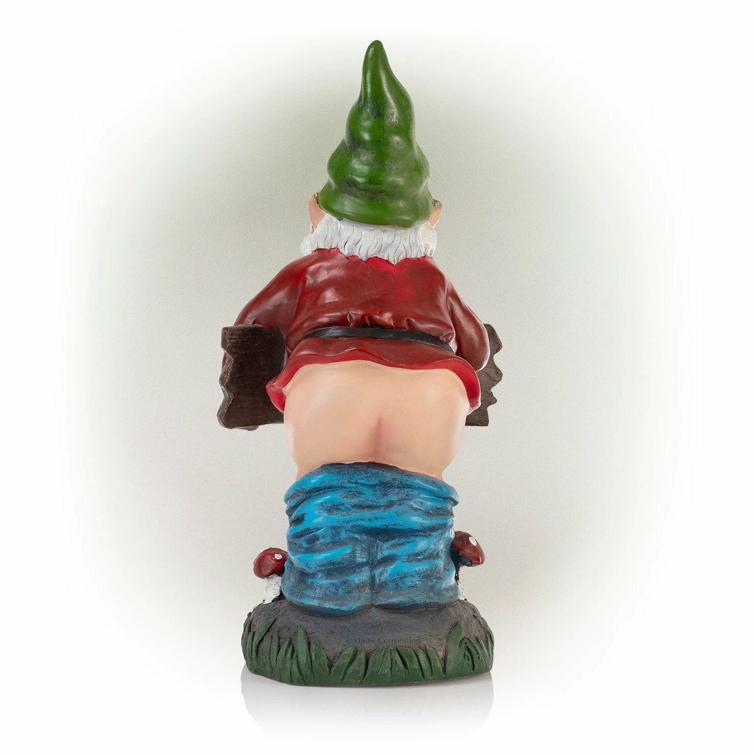 Outlet 🎉 Alpine Corporation 22" Tall Outdoor Garden Gnome Yard Statue Decoration Multi 🔥 11 Outlet 🎉 Alpine Corporation 22" Tall Outdoor Garden Gnome Yard Statue Decoration Multi 🔥 - Image 9