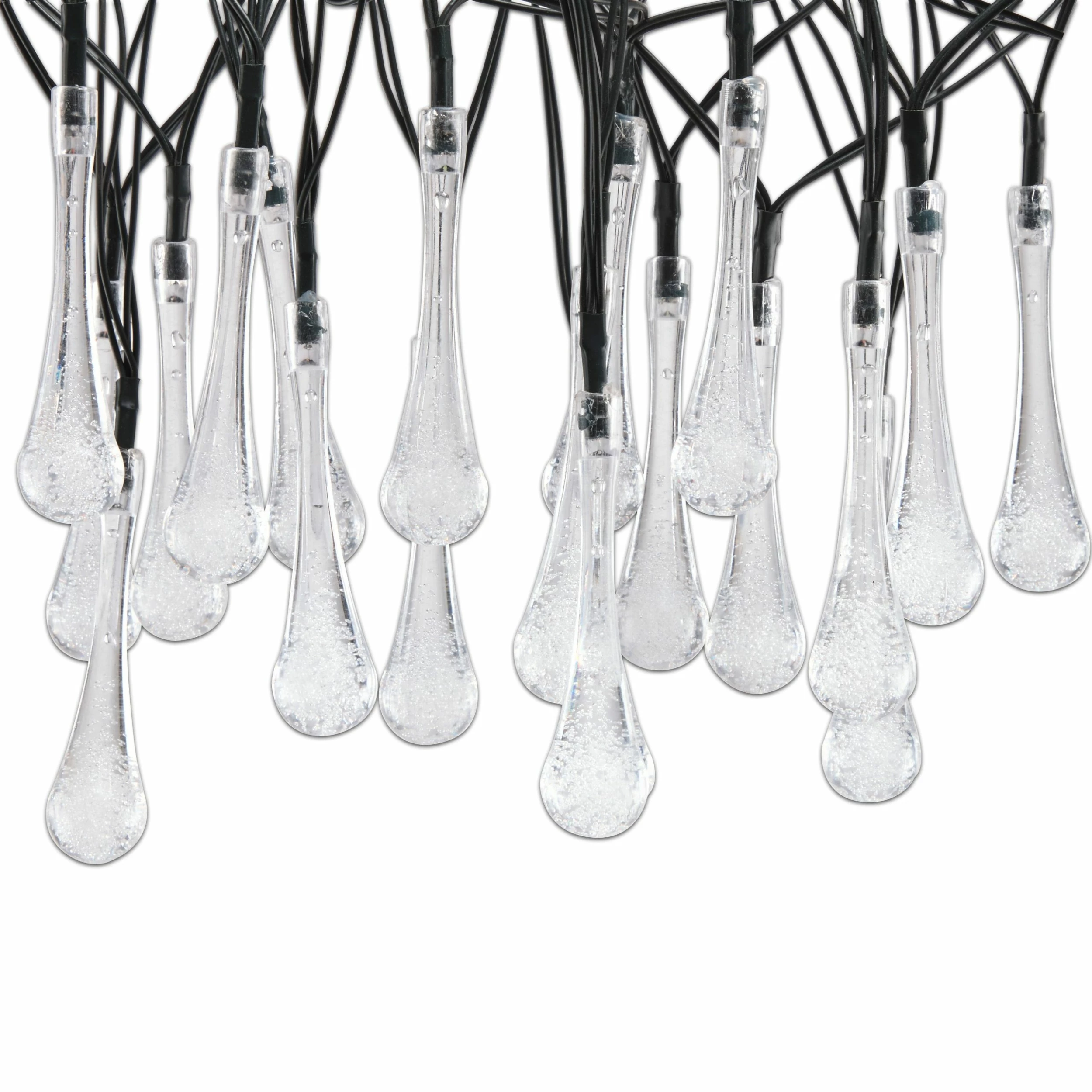 Cheap ๐ Alpine Corporation 228" 19' Long Solar Powered Multi-Color Dual Function Teardrop String Lights (Set Of 2) ๐งจ - Image 9