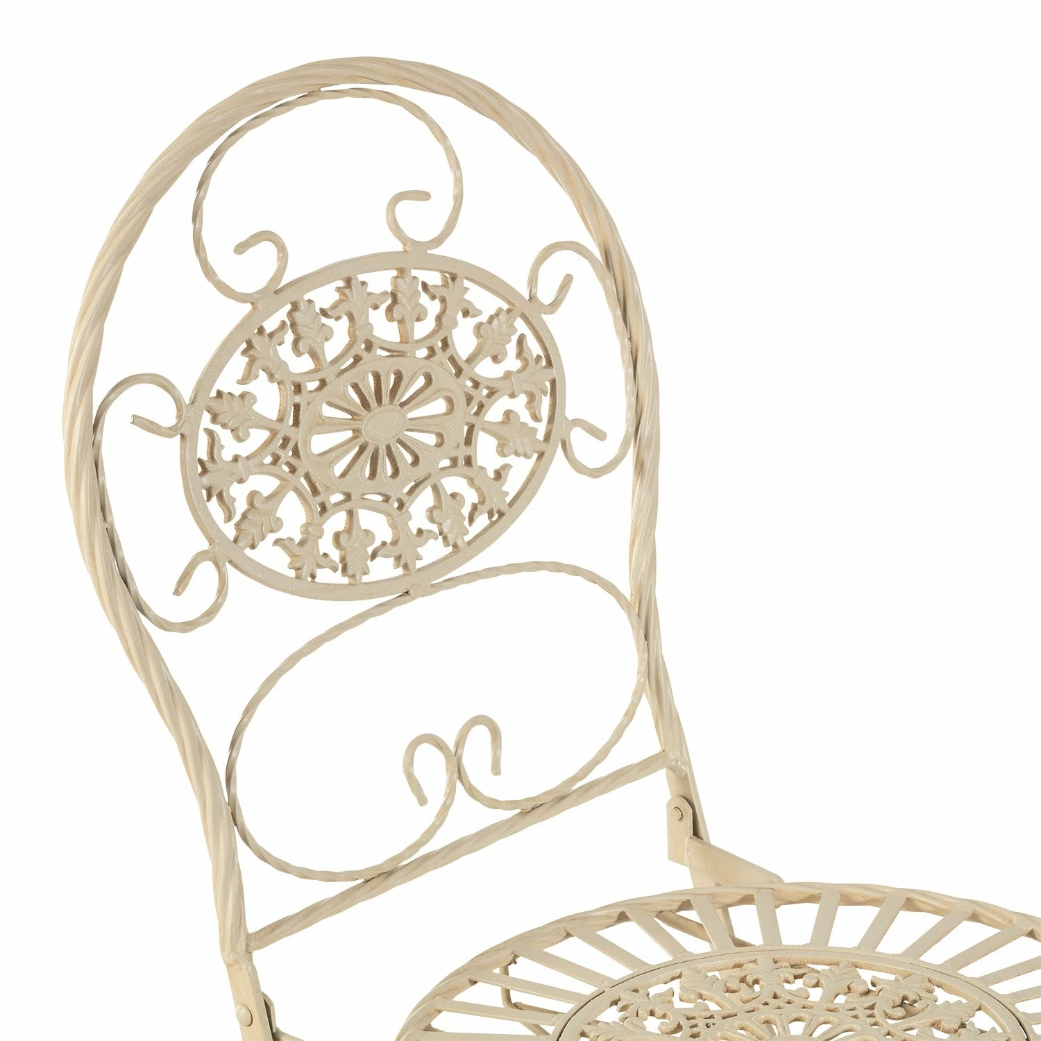 Top 10 π Alpine Corporation Indoor/Outdoor 3-Piece Bistro Set Folding Table And Chairs Patio Seating, White π€© - Image 9