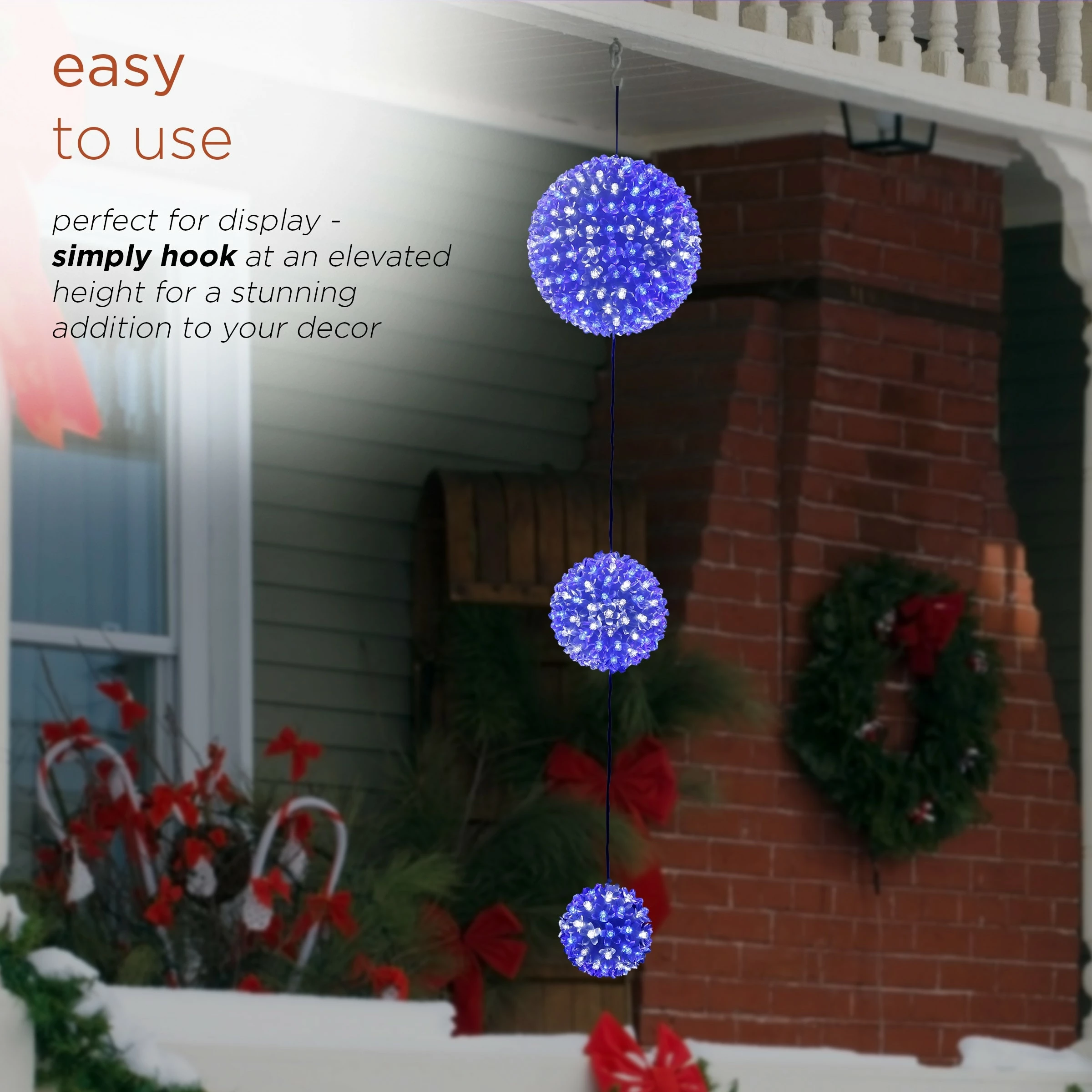 Cheapest β Alpine Corporation 3-Tier Indoor/Outdoor Hanging π Christmas Ornaments With Chasing LED Lights β¨ 7 Cheapest β Alpine Corporation 3-Tier Indoor/Outdoor Hanging π Christmas Ornaments With Chasing LED Lights β¨ - Image 5