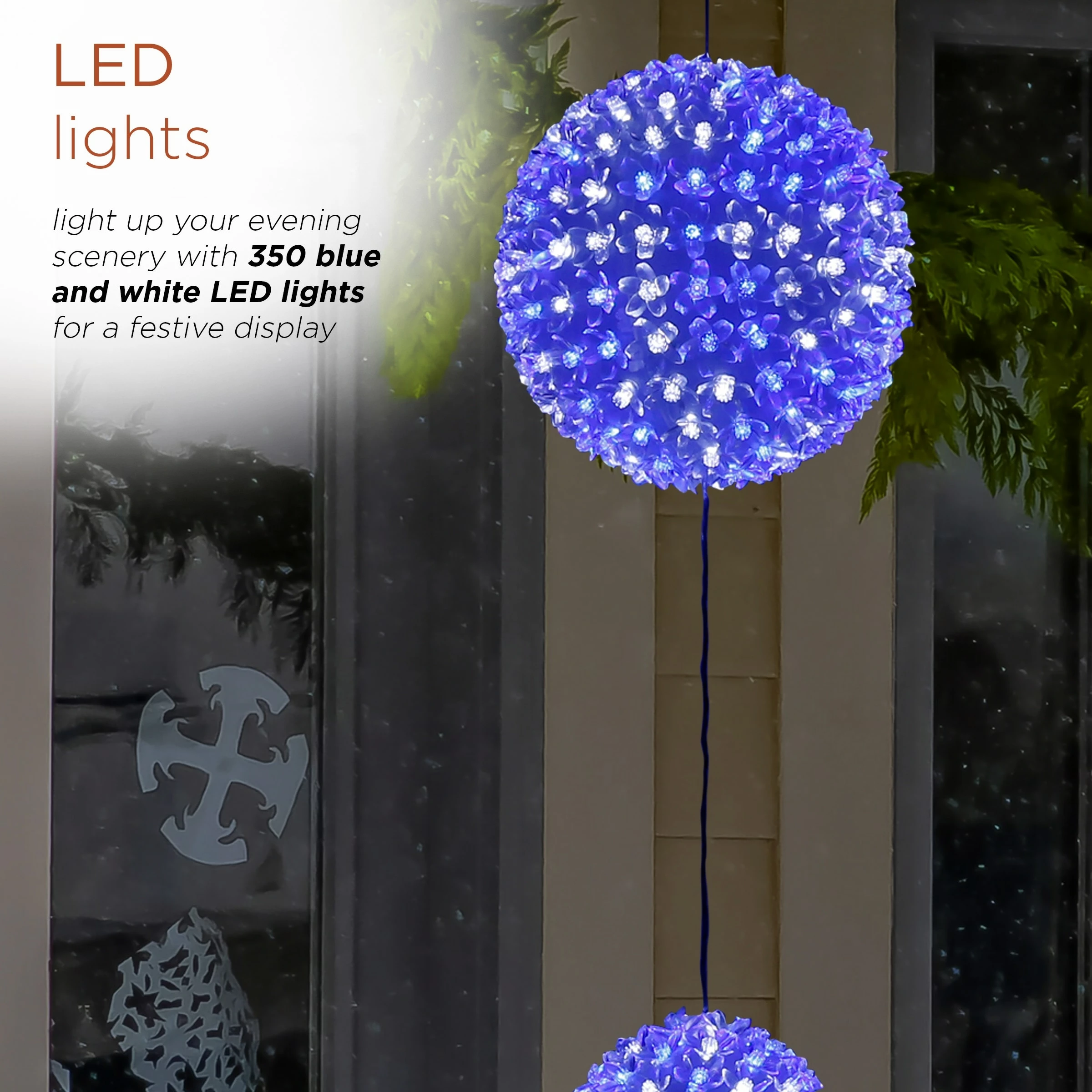 Cheapest β Alpine Corporation 3-Tier Indoor/Outdoor Hanging π Christmas Ornaments With Chasing LED Lights β¨ 8 Cheapest β Alpine Corporation 3-Tier Indoor/Outdoor Hanging π Christmas Ornaments With Chasing LED Lights β¨ - Image 6