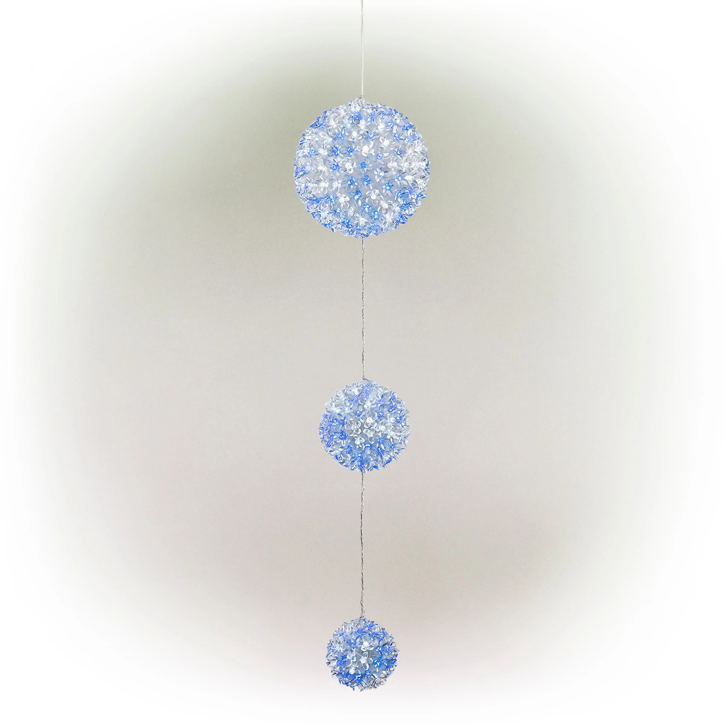 Cheapest β Alpine Corporation 3-Tier Indoor/Outdoor Hanging π Christmas Ornaments With Chasing LED Lights β¨ 4 Cheapest β Alpine Corporation 3-Tier Indoor/Outdoor Hanging π Christmas Ornaments With Chasing LED Lights β¨ - Image 2