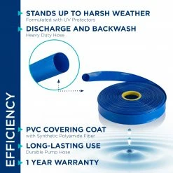 Coupon ๐ฅฐ Alpine Corporation 300' PVC Lay-Flat Water Discharge Hose With Inside Diameter ๐ 23 Coupon ๐ฅฐ Alpine Corporation 300' PVC Lay-Flat Water Discharge Hose With Inside Diameter ๐ -Alpine Corporation Sales Alpine Corporation 30027 PVC Lay Flat Water Discharge Hose with Inside Diameter 6