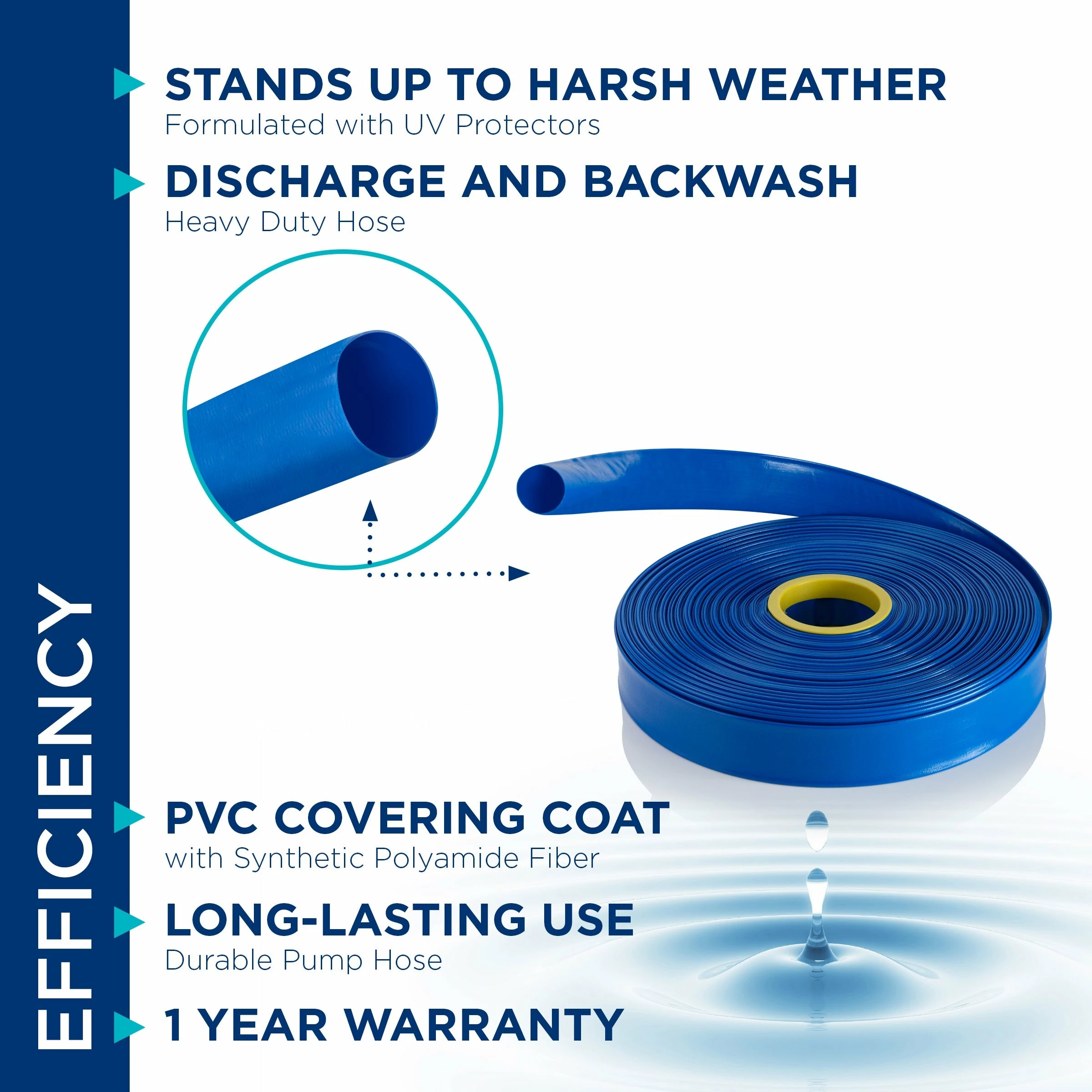 Coupon ๐ฅฐ Alpine Corporation 300' PVC Lay-Flat Water Discharge Hose With Inside Diameter ๐ 9 Coupon ๐ฅฐ Alpine Corporation 300' PVC Lay-Flat Water Discharge Hose With Inside Diameter ๐ - Image 7