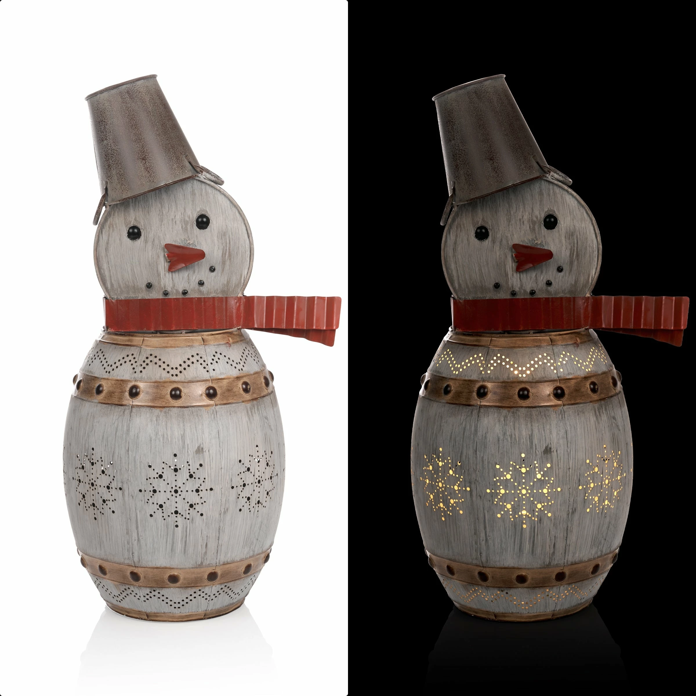 Best Sale π€© Alpine Corporation 30"H Indoor/Outdoor Metal Barrel Snowman π
Christmas Holiday Decoration With LED Lights - Silver π 4 Best Sale π€© Alpine Corporation 30"H Indoor/Outdoor Metal Barrel Snowman π
Christmas Holiday Decoration With LED Lights - Silver π - Image 2