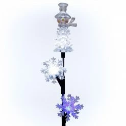 Buy π Alpine Corporation 33"H Outdoor Solar Snowman And Snowflakes Garden Stake With LED Lights β 21 Buy π Alpine Corporation 33"H Outdoor Solar Snowman And Snowflakes Garden Stake With LED Lights β -Alpine Corporation Sales Alpine Corporation 3322H Outdoor Solar Snowman and Snowflakes Garden Stake with LED Lights 3