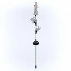 Buy π Alpine Corporation 33"H Outdoor Solar Snowman And Snowflakes Garden Stake With LED Lights β 22 Buy π Alpine Corporation 33"H Outdoor Solar Snowman And Snowflakes Garden Stake With LED Lights β -Alpine Corporation Sales Alpine Corporation 3322H Outdoor Solar Snowman and Snowflakes Garden Stake with LED Lights 4
