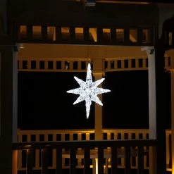 Cheapest 😍 Alpine Corporation 3D Hanging Star 🔔 Christmas Decor With LED Lights 😍