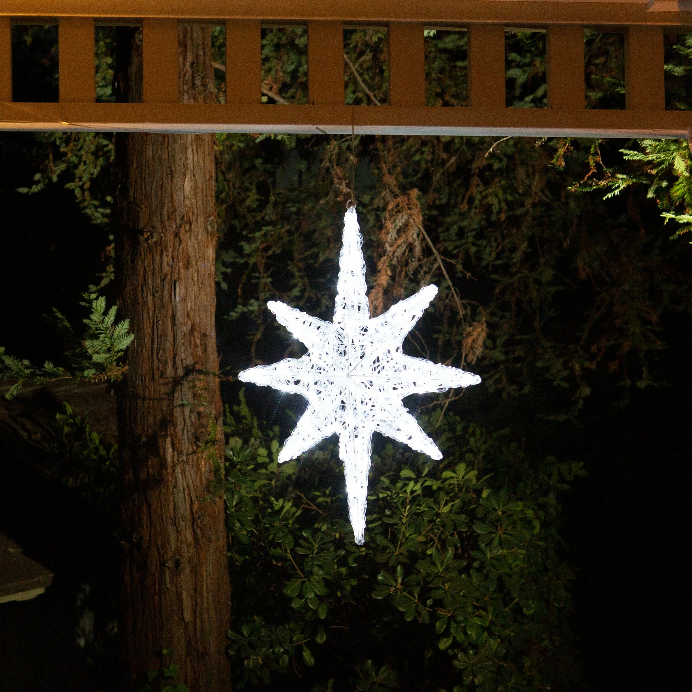 Cheapest π Alpine Corporation 3D Hanging Star π Christmas Decor With LED Lights π - Image 8