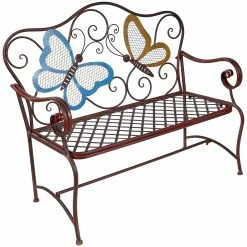 Best reviews of 🎁 Alpine Corporation 45" X 23" Outdoor 2-Person Butterfly Garden Bench 👍 -Alpine Corporation Sales Alpine Corporation 4522 x 2322 Outdoor 2 Person Butterfly Garden Bench 1