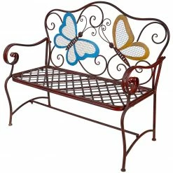 Best reviews of 🎁 Alpine Corporation 45" X 23" Outdoor 2-Person Butterfly Garden Bench 👍 -Alpine Corporation Sales Alpine Corporation 4522 x 2322 Outdoor 2 Person Butterfly Garden Bench