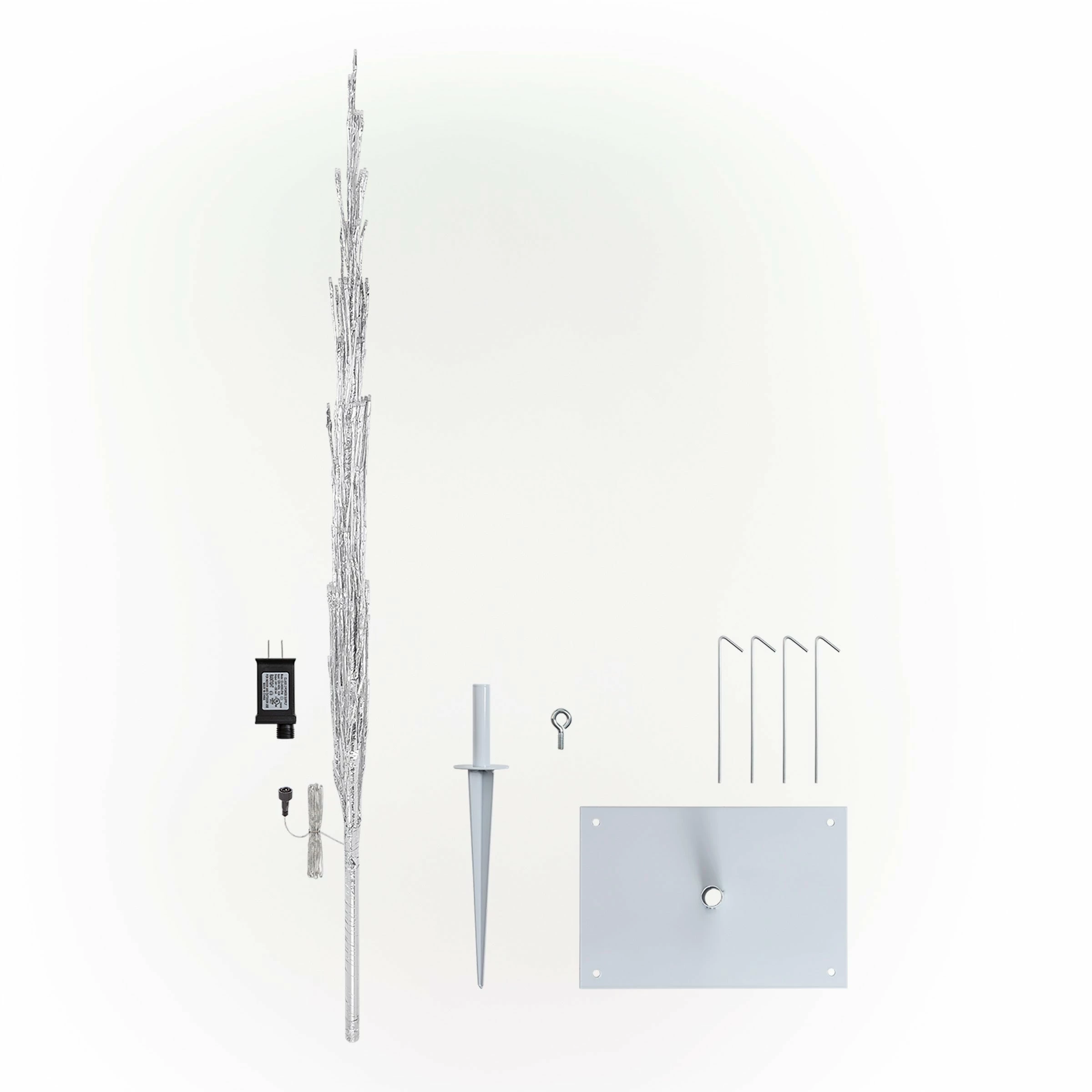 Deals π Alpine Corporation 60"H Indoor/Outdoor Artificial β Christmas Tree With LED Lights White π₯ - Image 12