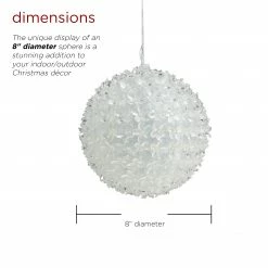 Buy β€οΈ Alpine Corporation 8"H Indoor/Outdoor π Christmas Flashing Sphere Hanging Ornament With LED Lights White π 19 Buy β€οΈ Alpine Corporation 8"H Indoor/Outdoor π Christmas Flashing Sphere Hanging Ornament With LED Lights White π -Alpine Corporation Sales Alpine Corporation 822H Indoor Outdoor Christmas Flashing Sphere Hanging Ornament with LED Lights 2