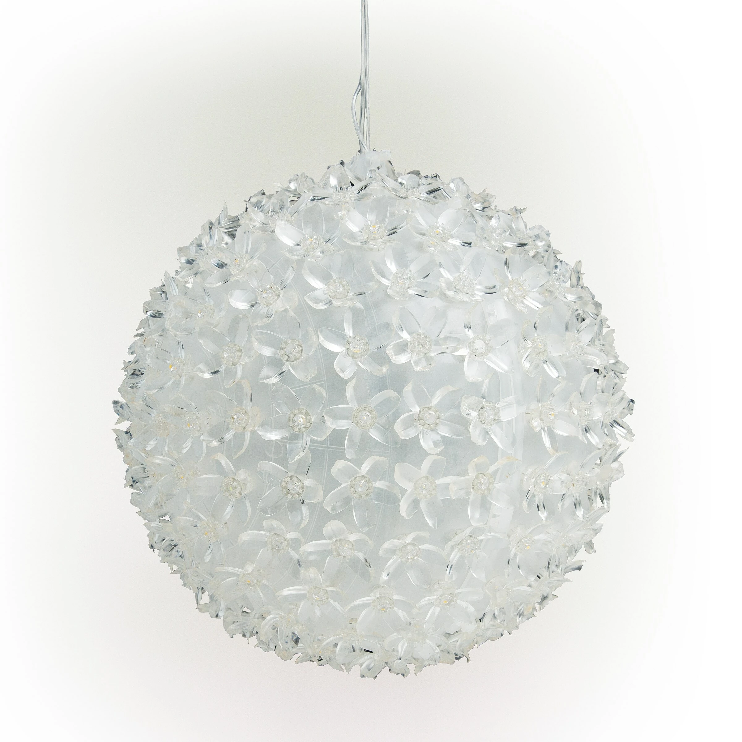 Buy β€οΈ Alpine Corporation 8"H Indoor/Outdoor π Christmas Flashing Sphere Hanging Ornament With LED Lights White π 11 Buy β€οΈ Alpine Corporation 8"H Indoor/Outdoor π Christmas Flashing Sphere Hanging Ornament With LED Lights White π - Image 9