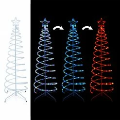 Cheapest π Alpine Corporation 82"H Indoor/Outdoor Artificial Spiral π Christmas Tree With Multi-Color LED Lights π₯ 29 Cheapest π Alpine Corporation 82"H Indoor/Outdoor Artificial Spiral π Christmas Tree With Multi-Color LED Lights π₯ -Alpine Corporation Sales Alpine Corporation Artificial Spiral Christmas Tree with Multi Color LED Lights 1