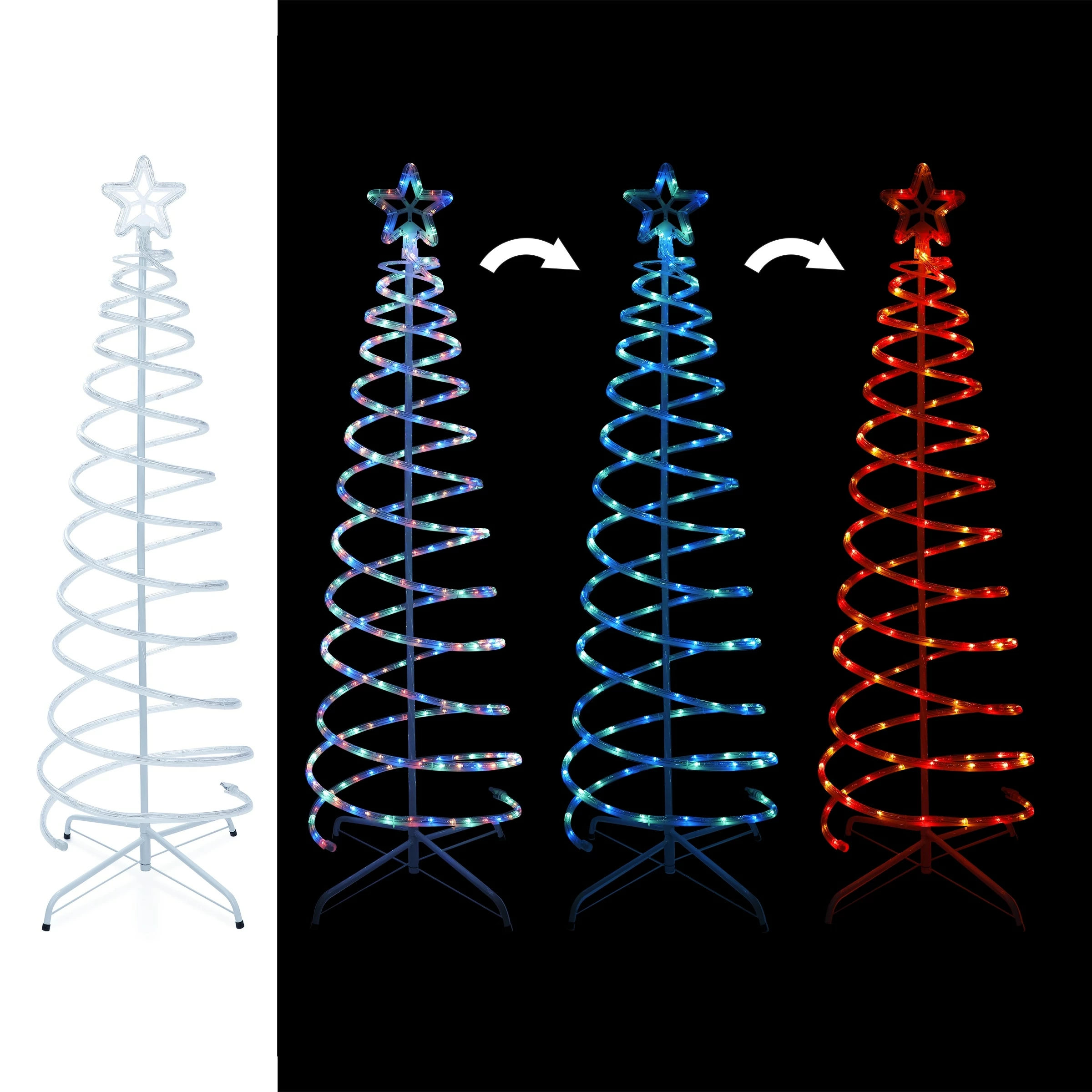 Cheapest π Alpine Corporation 82"H Indoor/Outdoor Artificial Spiral π Christmas Tree With Multi-Color LED Lights π₯ 15 Cheapest π Alpine Corporation 82"H Indoor/Outdoor Artificial Spiral π Christmas Tree With Multi-Color LED Lights π₯ - Image 13